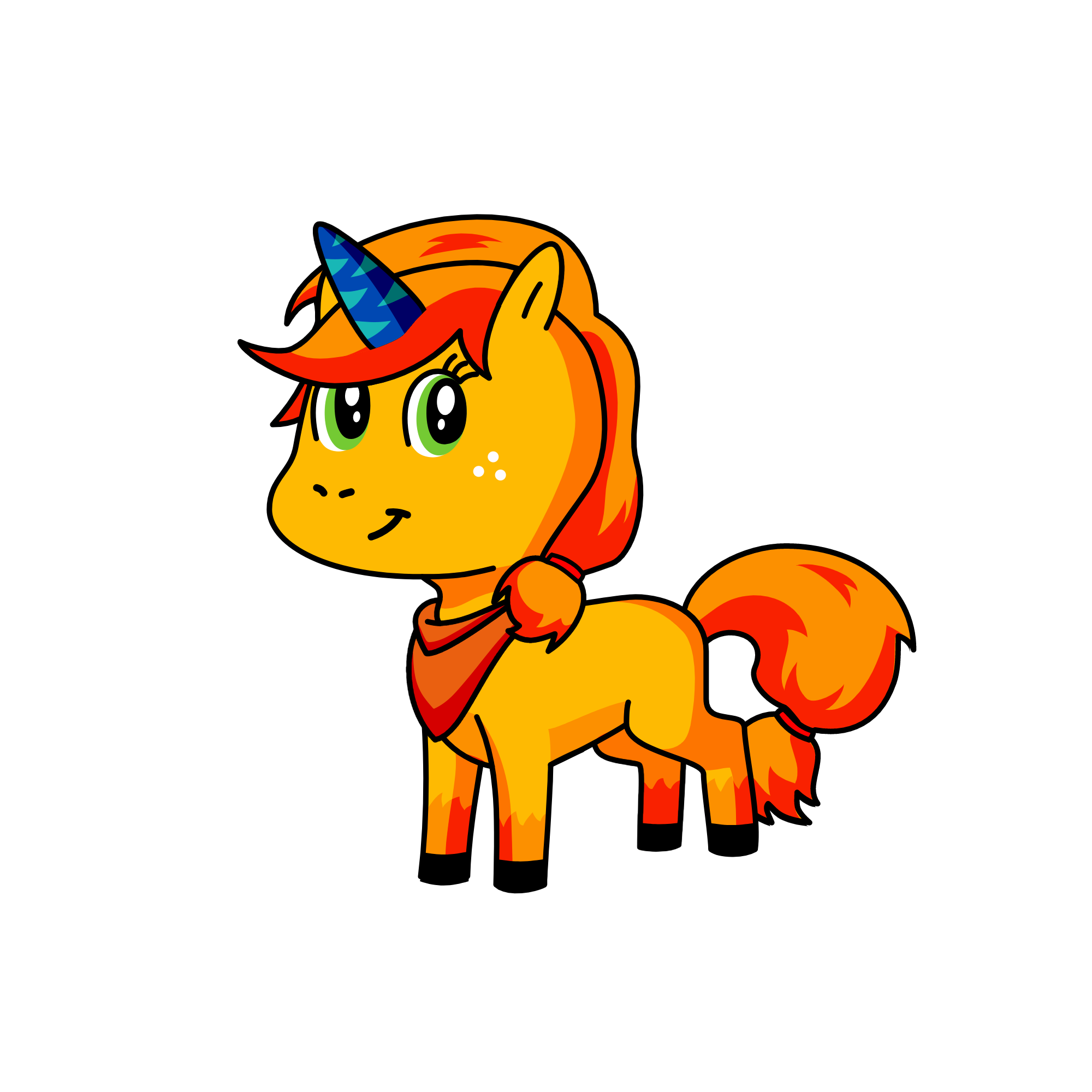 Applejack, the unicorn
