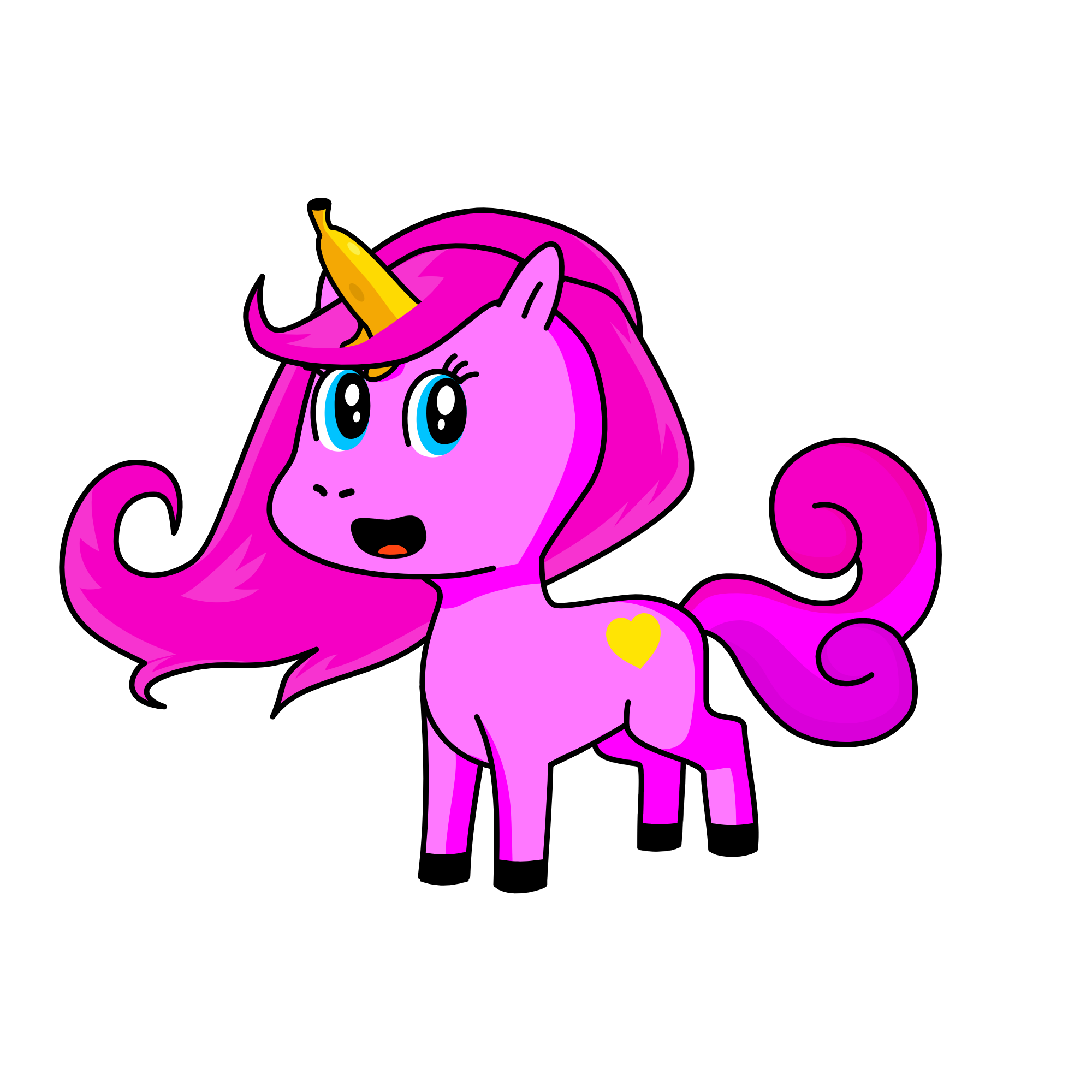 Pinkie Pie, the unicorn