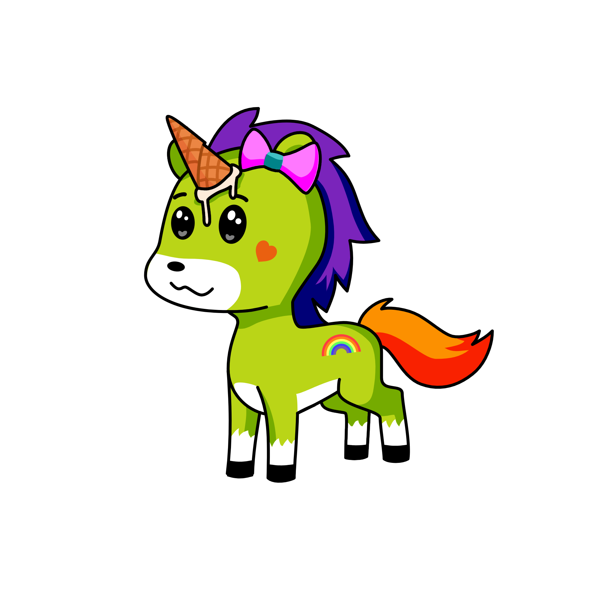 ICE CWEAM, the unicorn