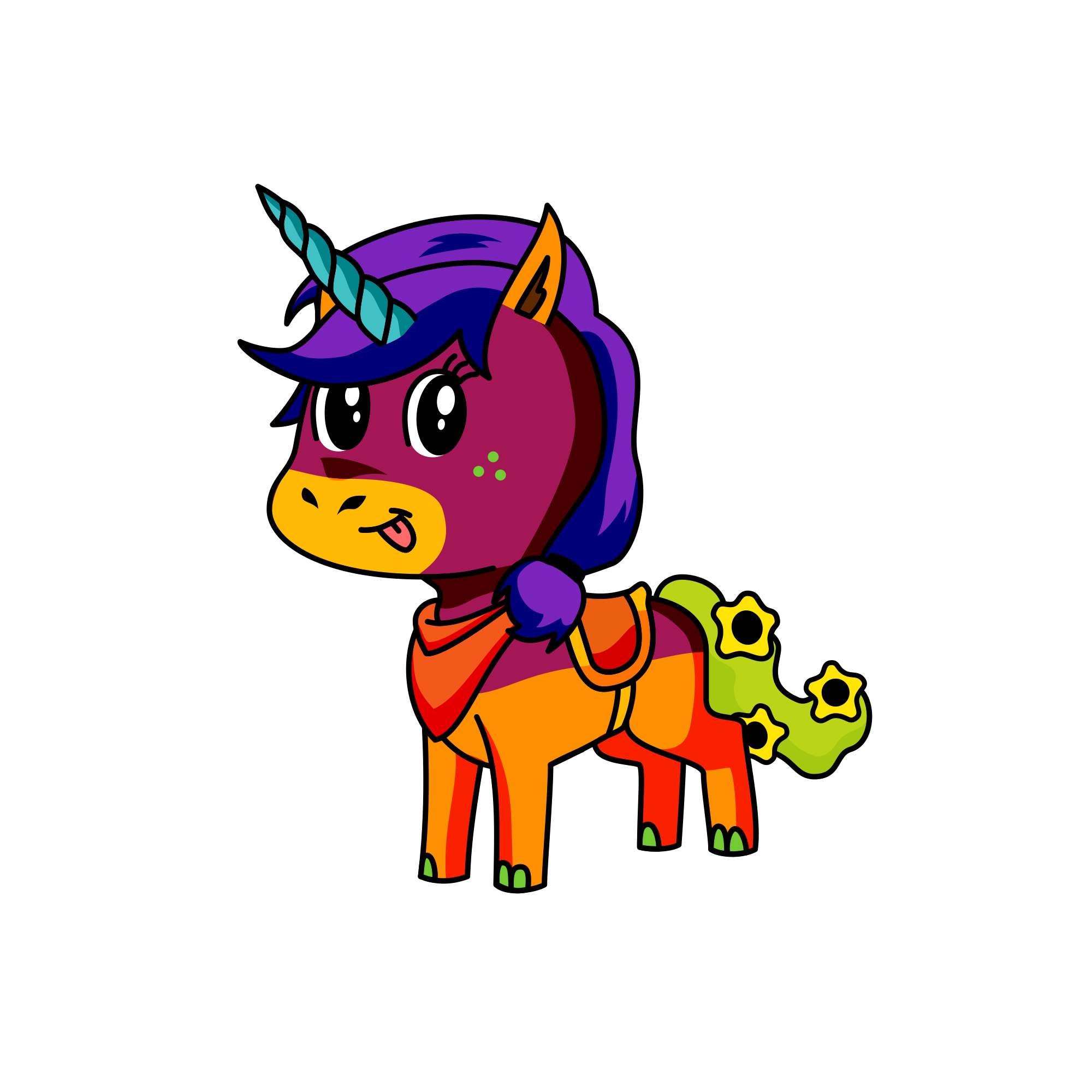 Hozza, the unicorn