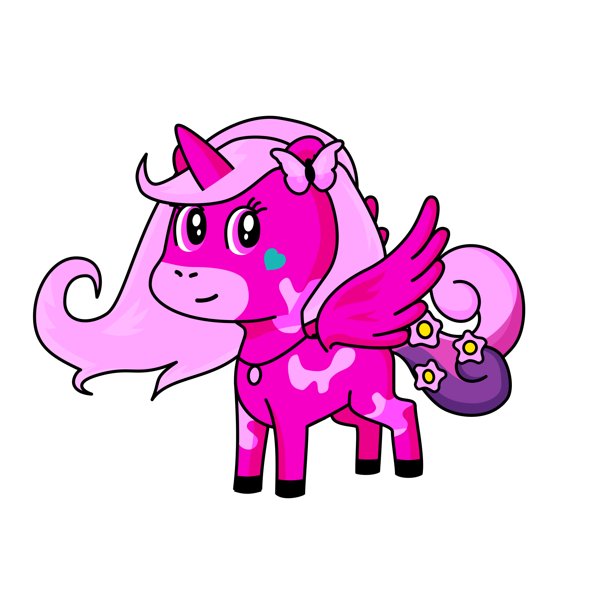 Raya, the unicorn