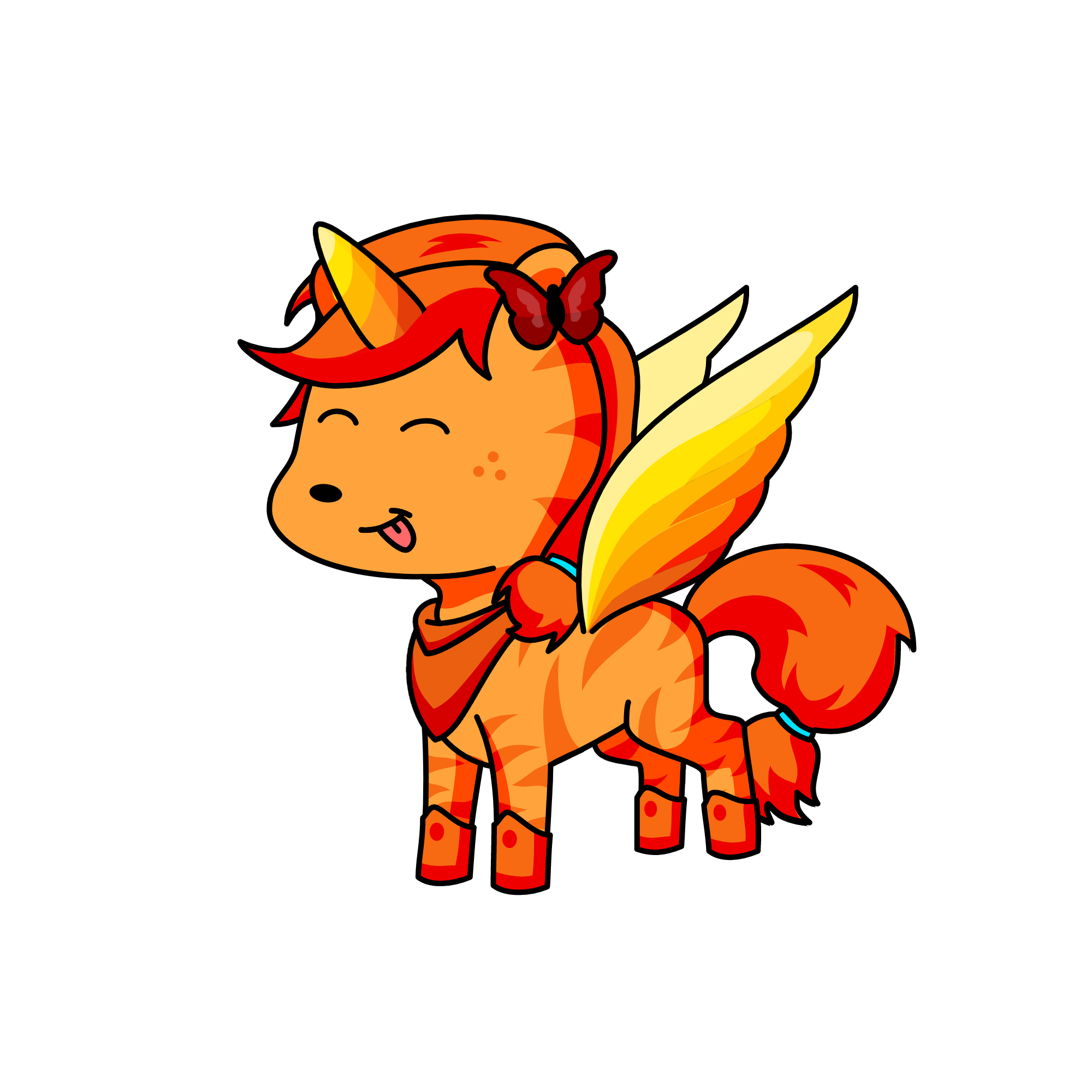 Sunny, the unicorn