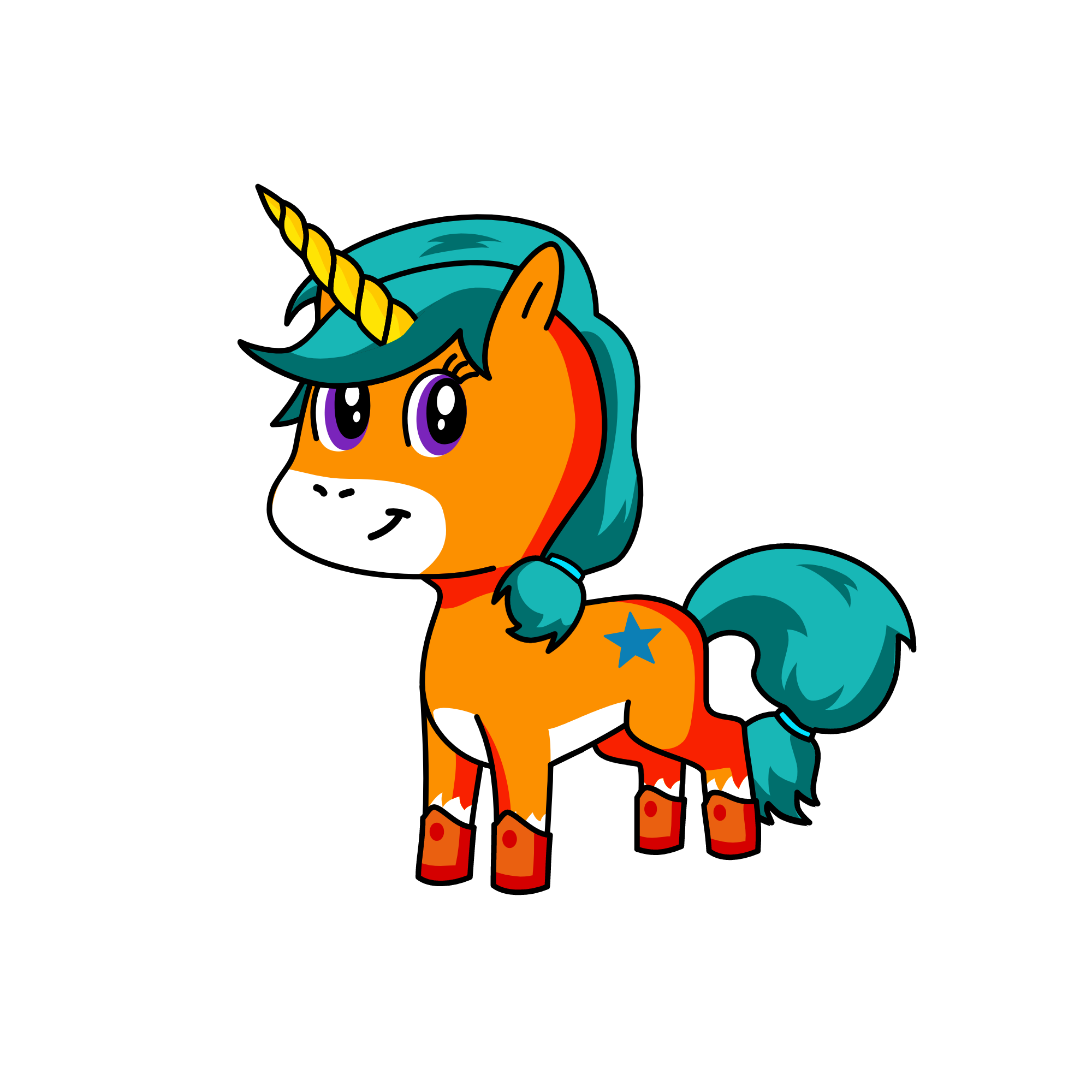sunny, the unicorn