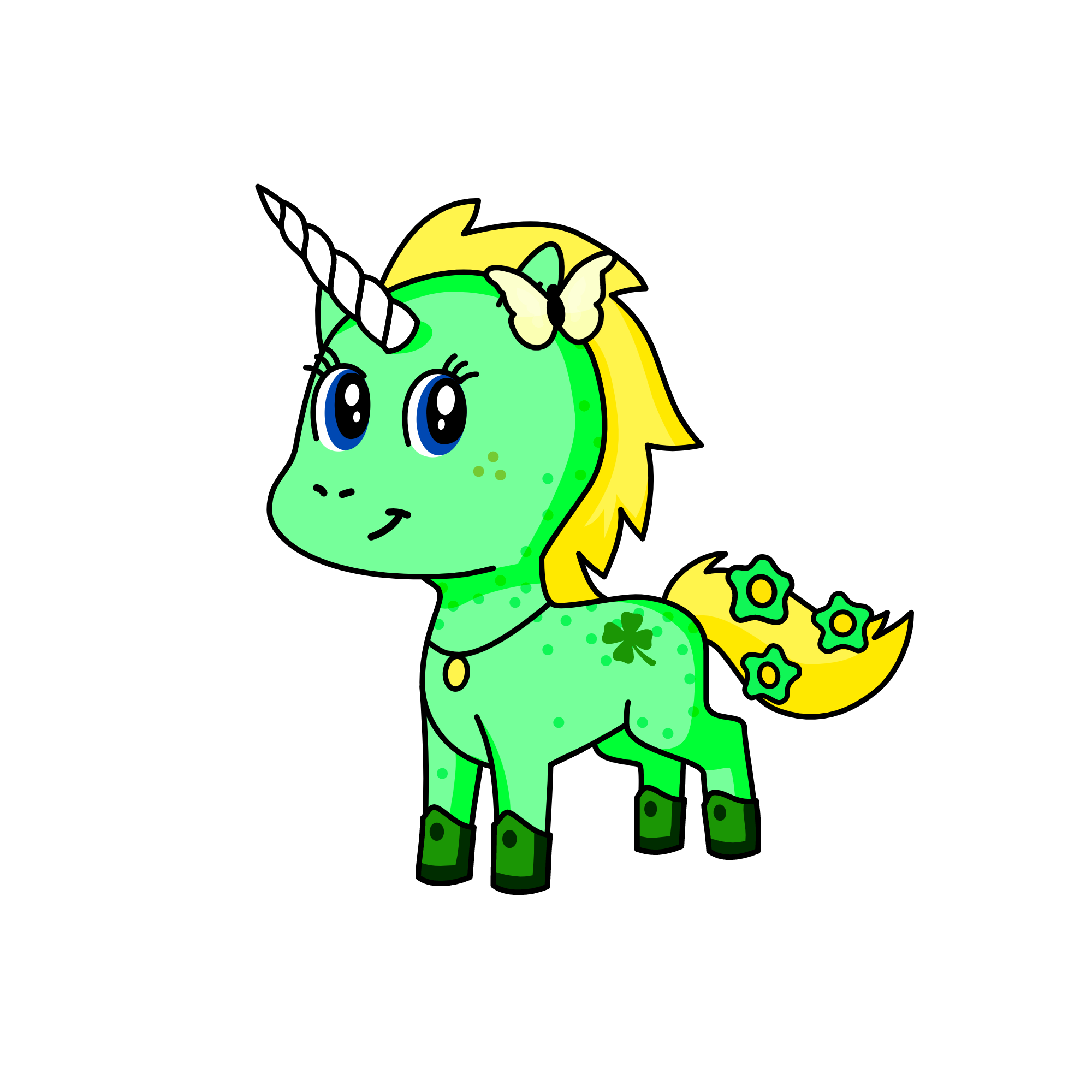 Tinkerbell, the unicorn