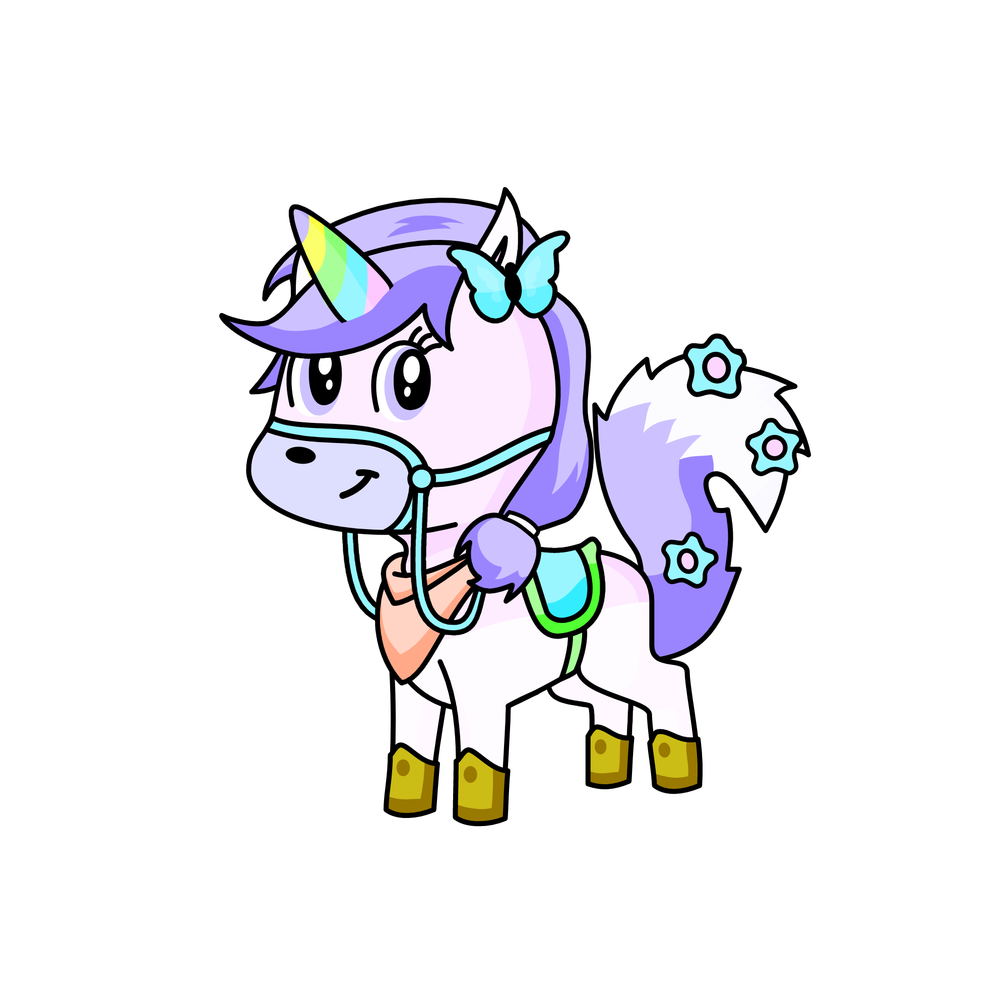 Molly prancy-magic, the unicorn