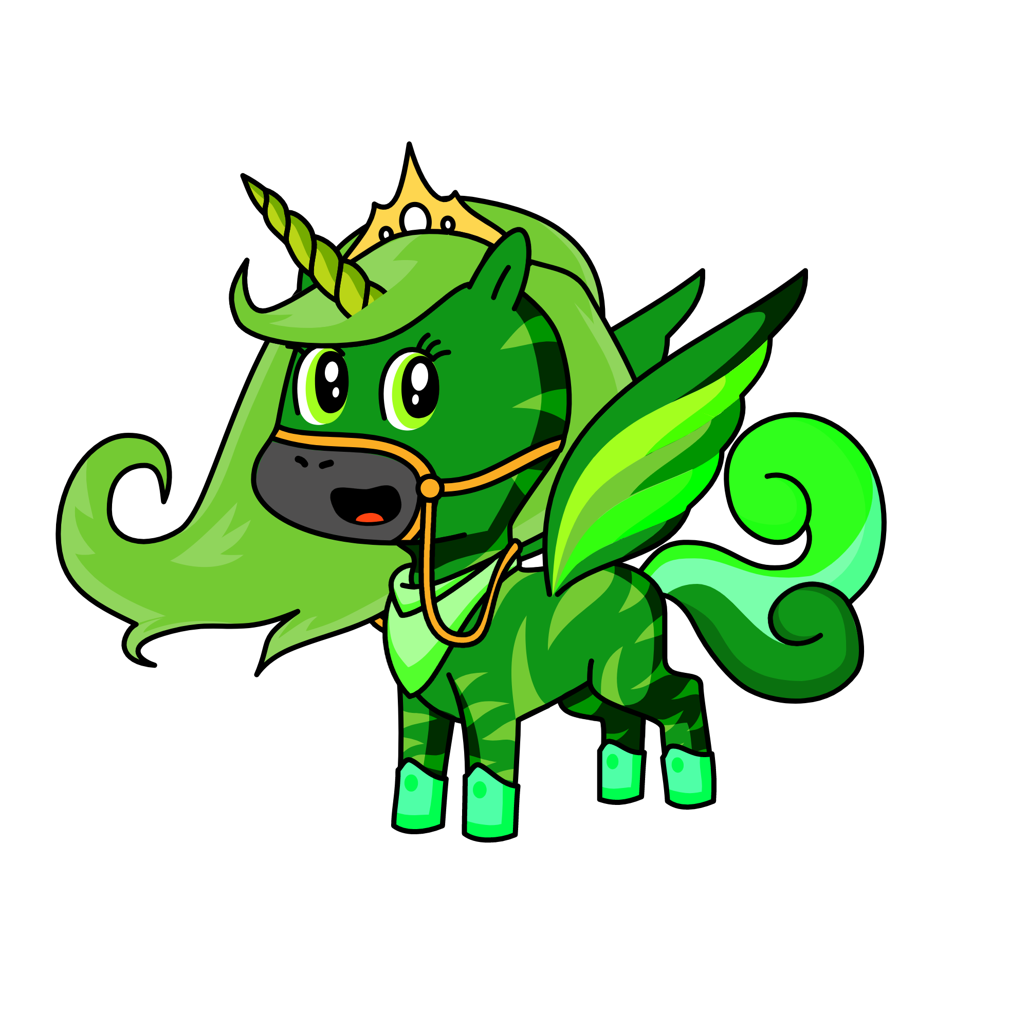 EARTHY, the unicorn