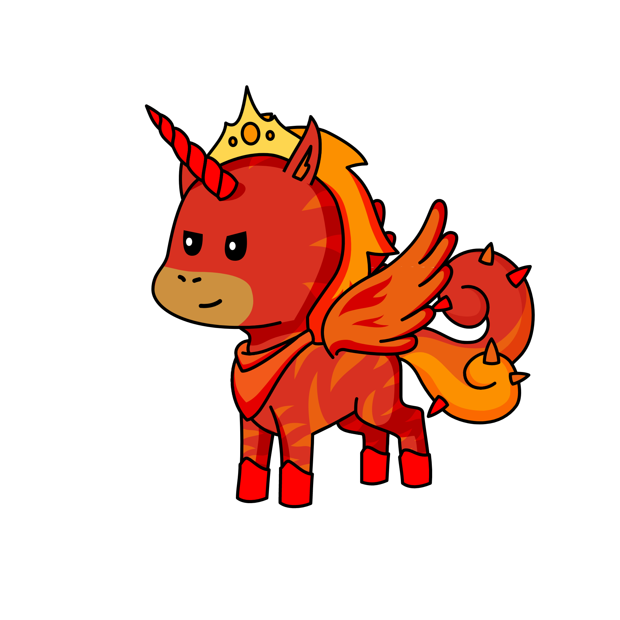 FIERY, the unicorn