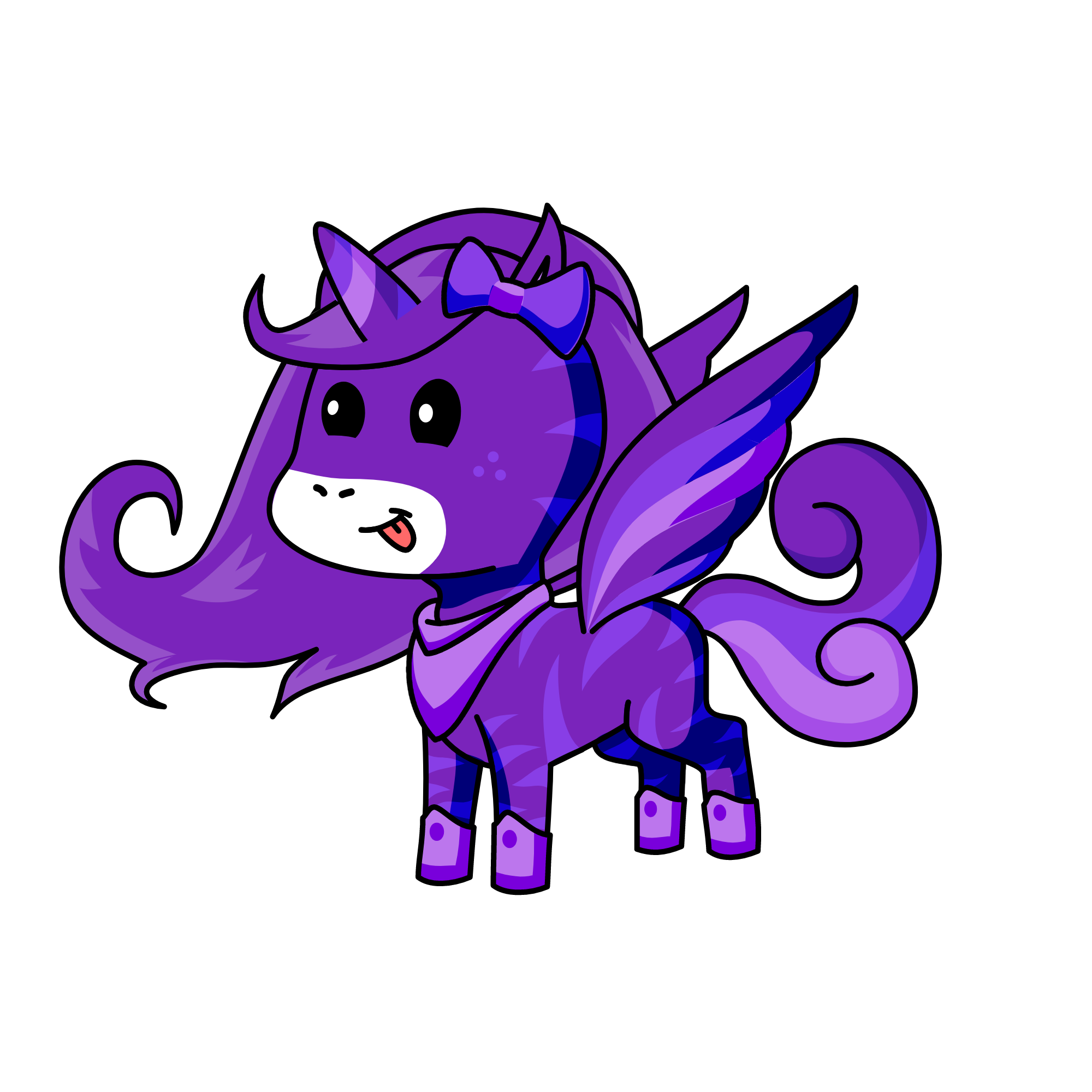 Purpleπππ§π¦ππππ, the unicorn