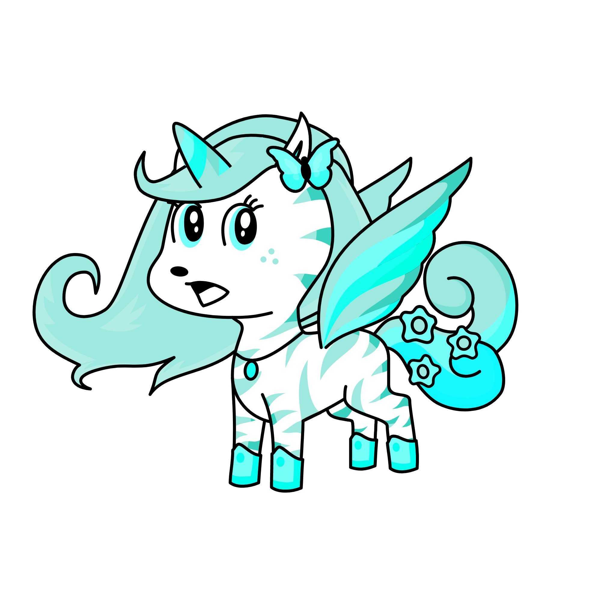 How to get wings on cornify, the unicorn
