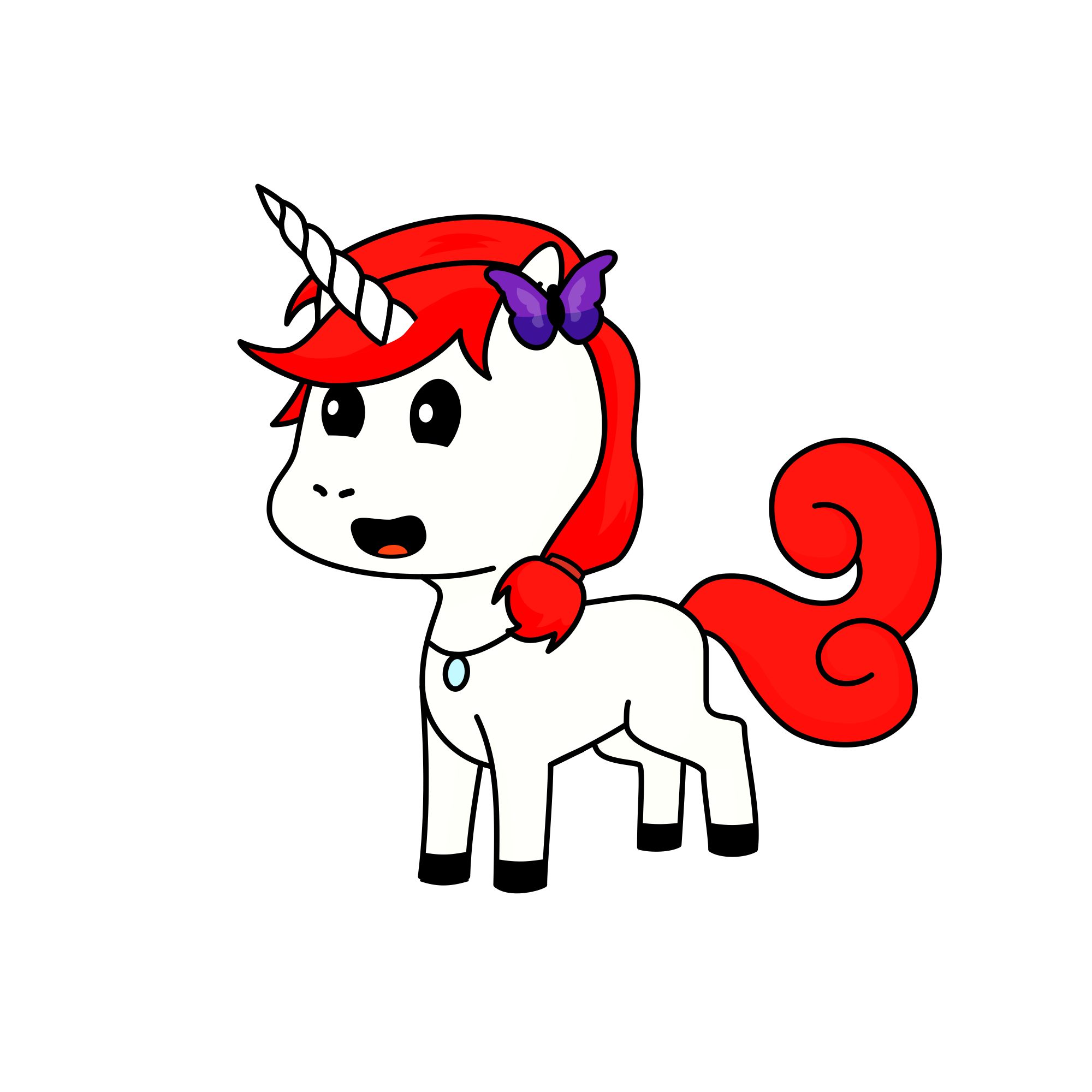 Rose, the unicorn
