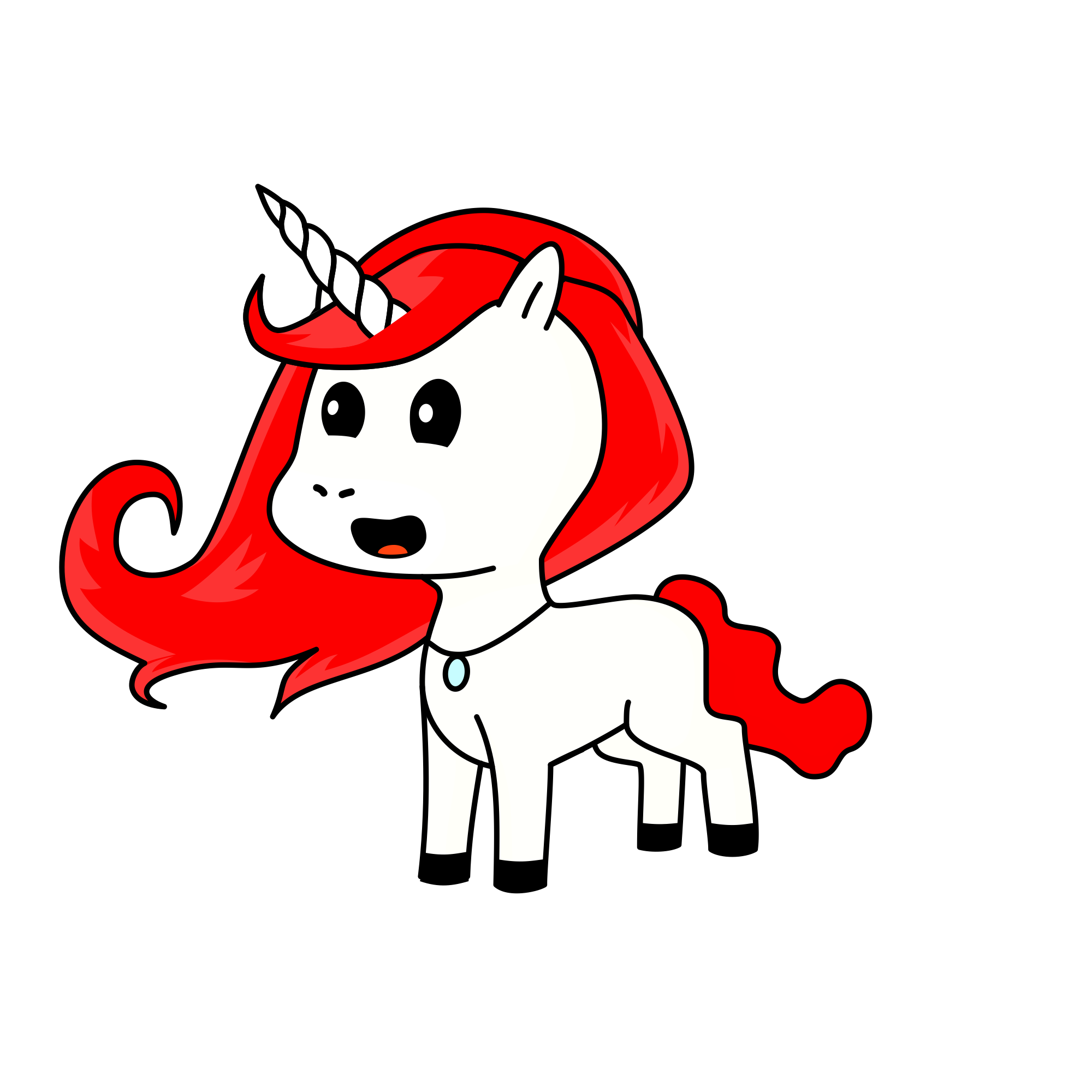 Rose, the unicorn