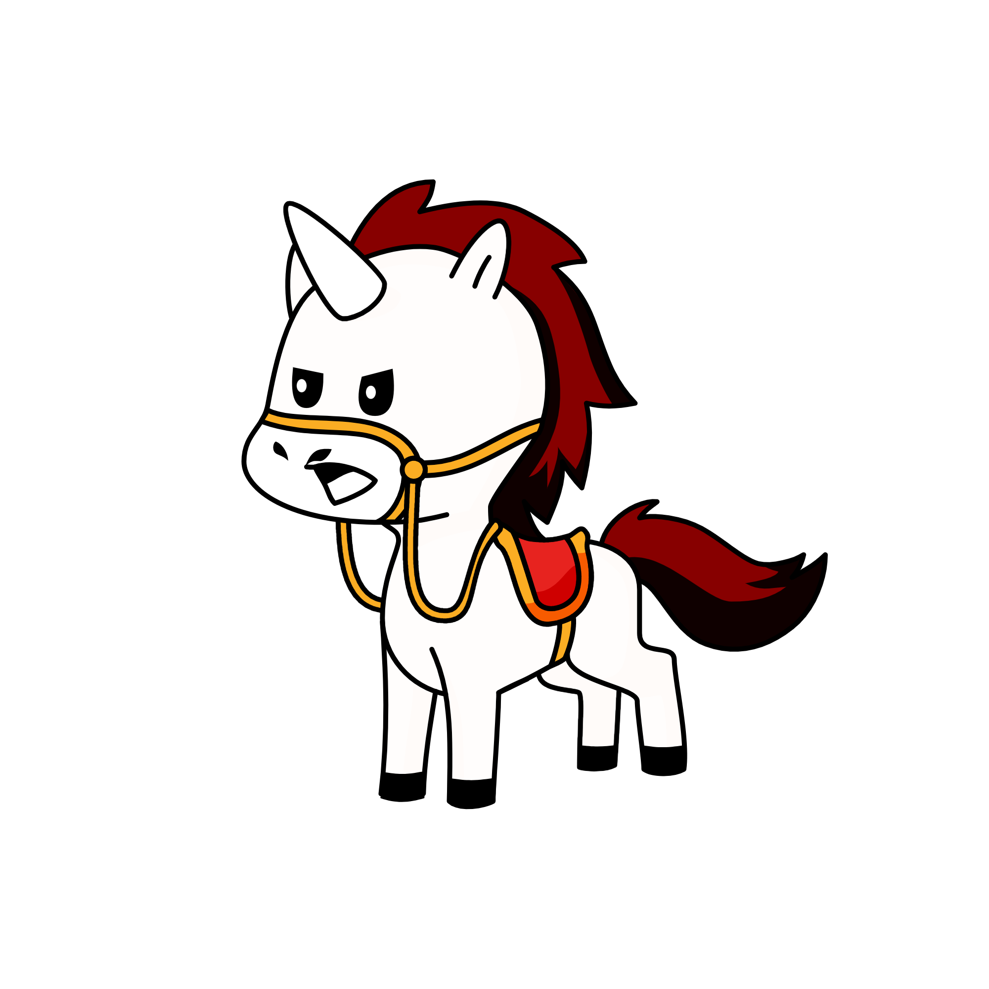 best friend, the unicorn