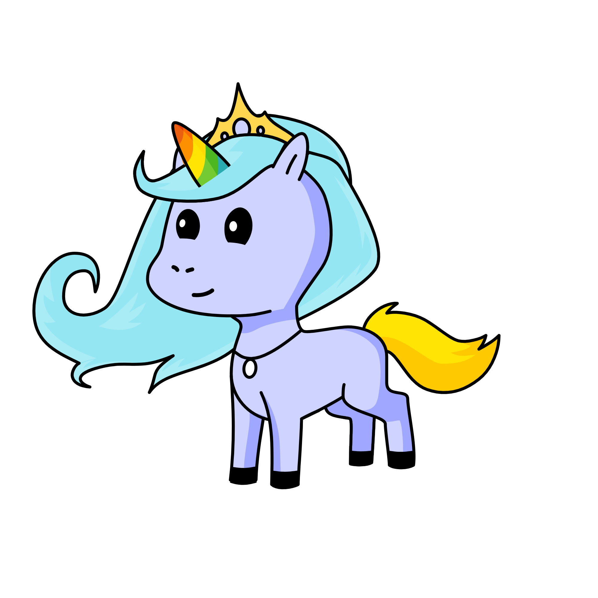 rose, the unicorn