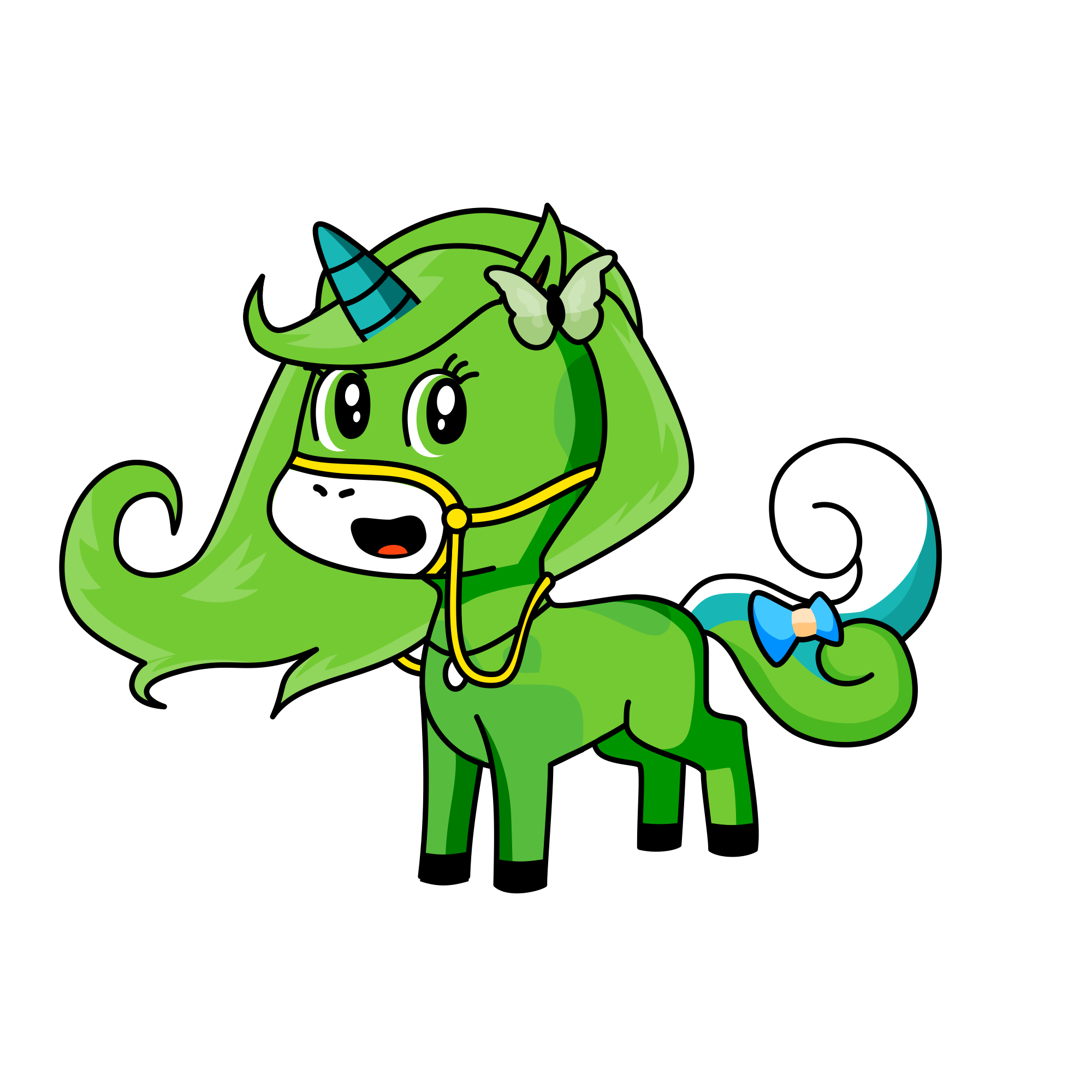Unisim, the unicorn