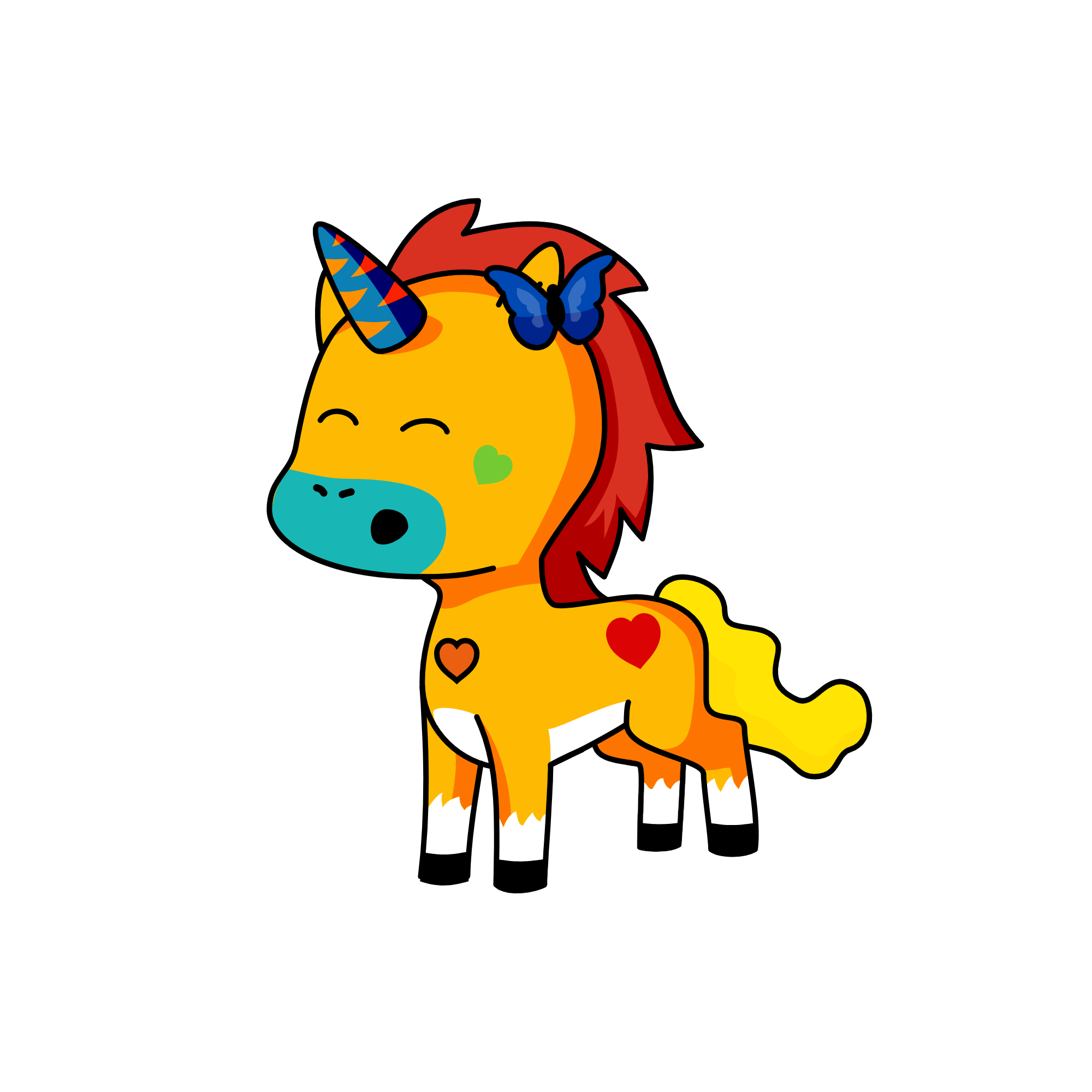 sunshine, the unicorn