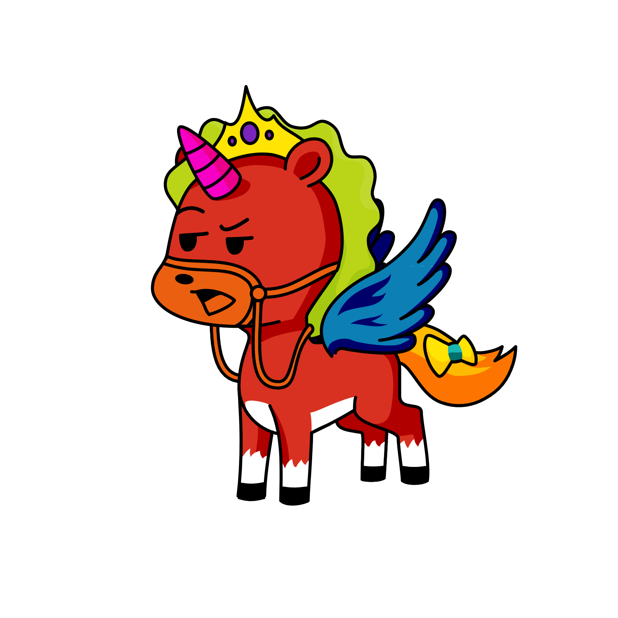 code's dad, the unicorn