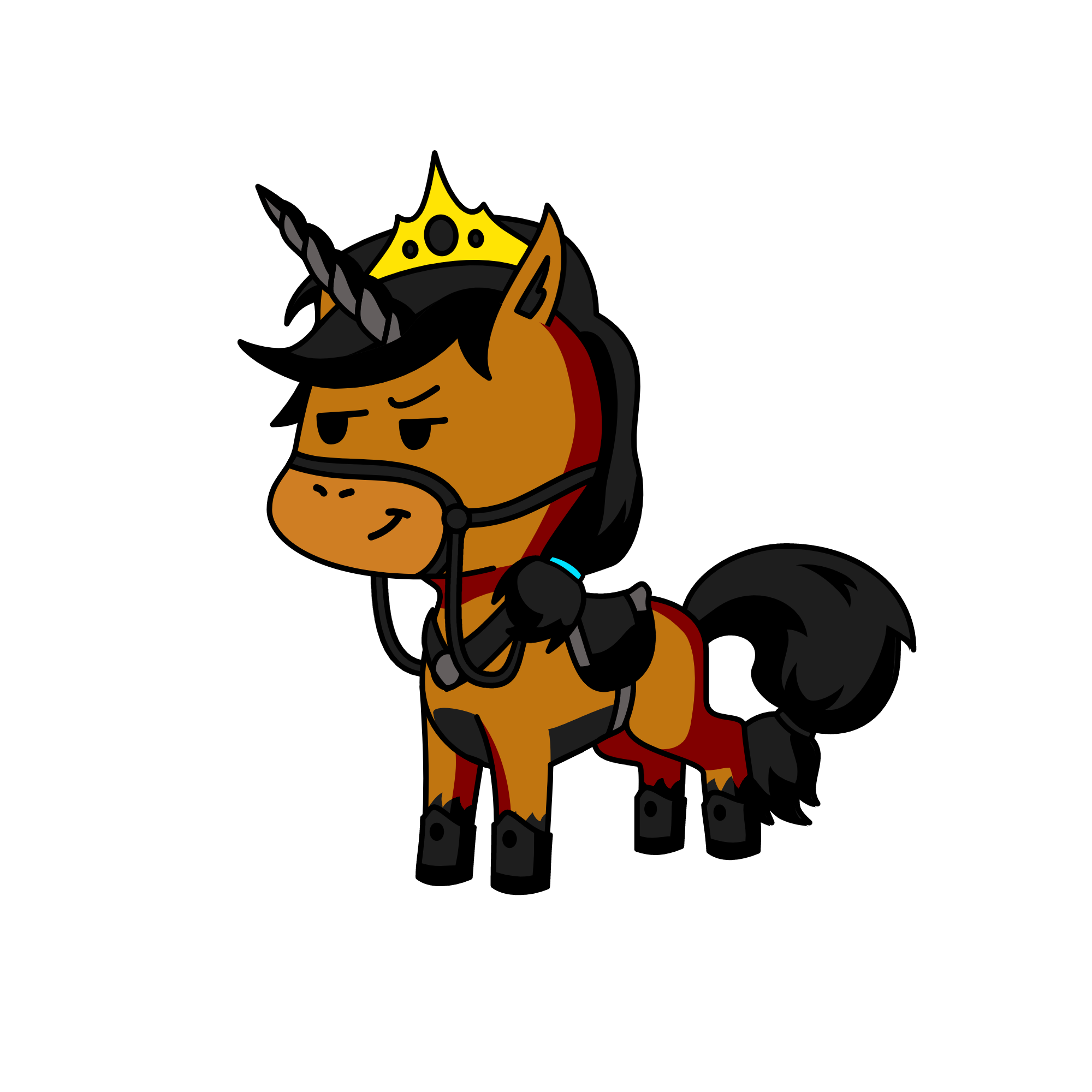 Midnight, the unicorn