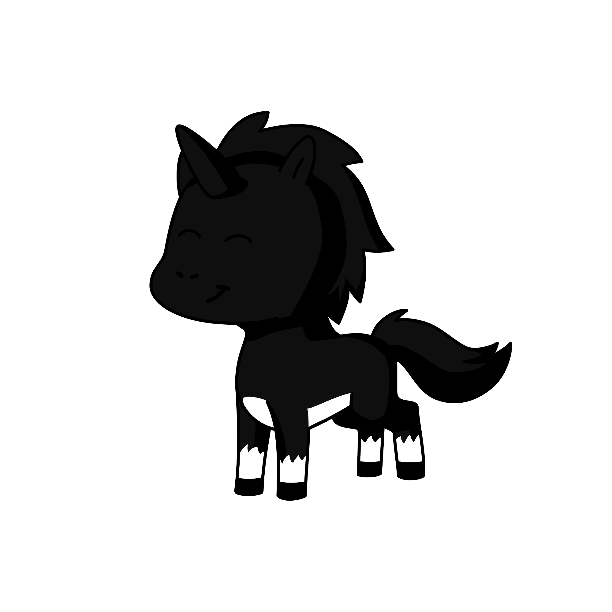 Black Forest, the unicorn
