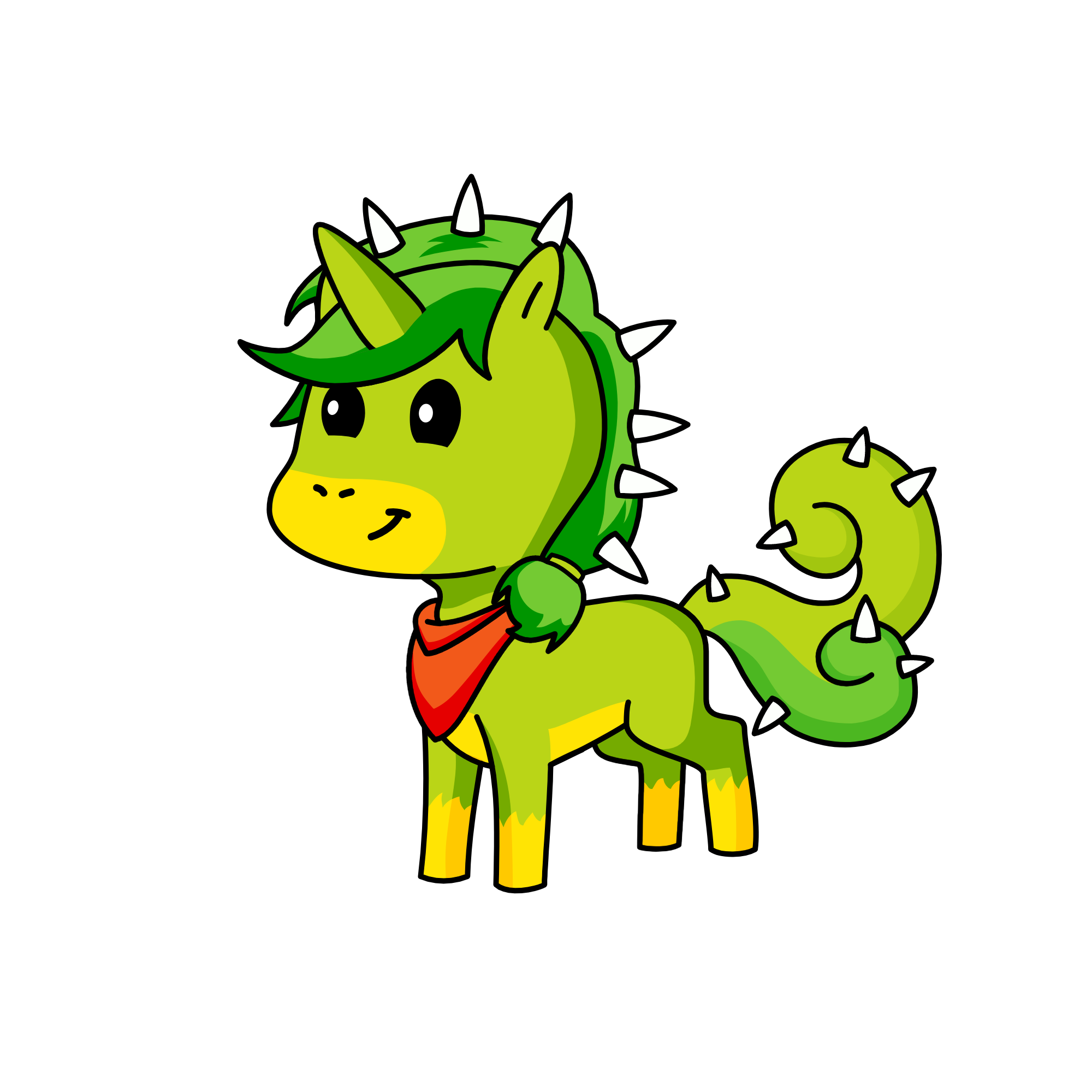 Cactus, the unicorn