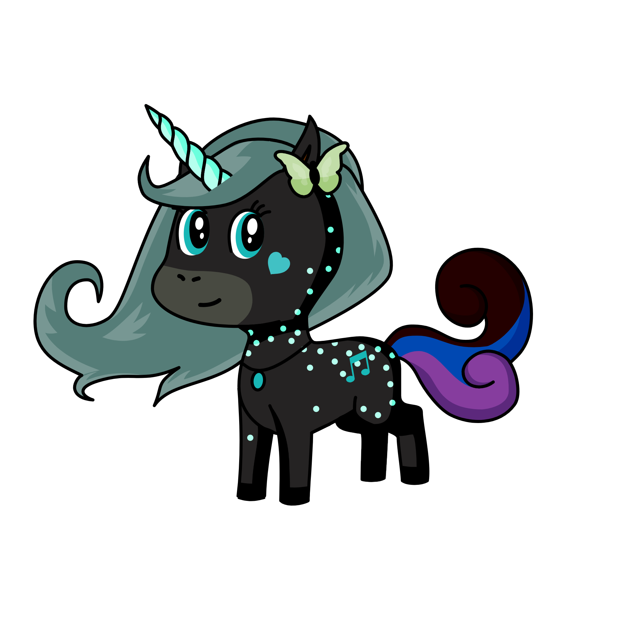 Mystery, the unicorn