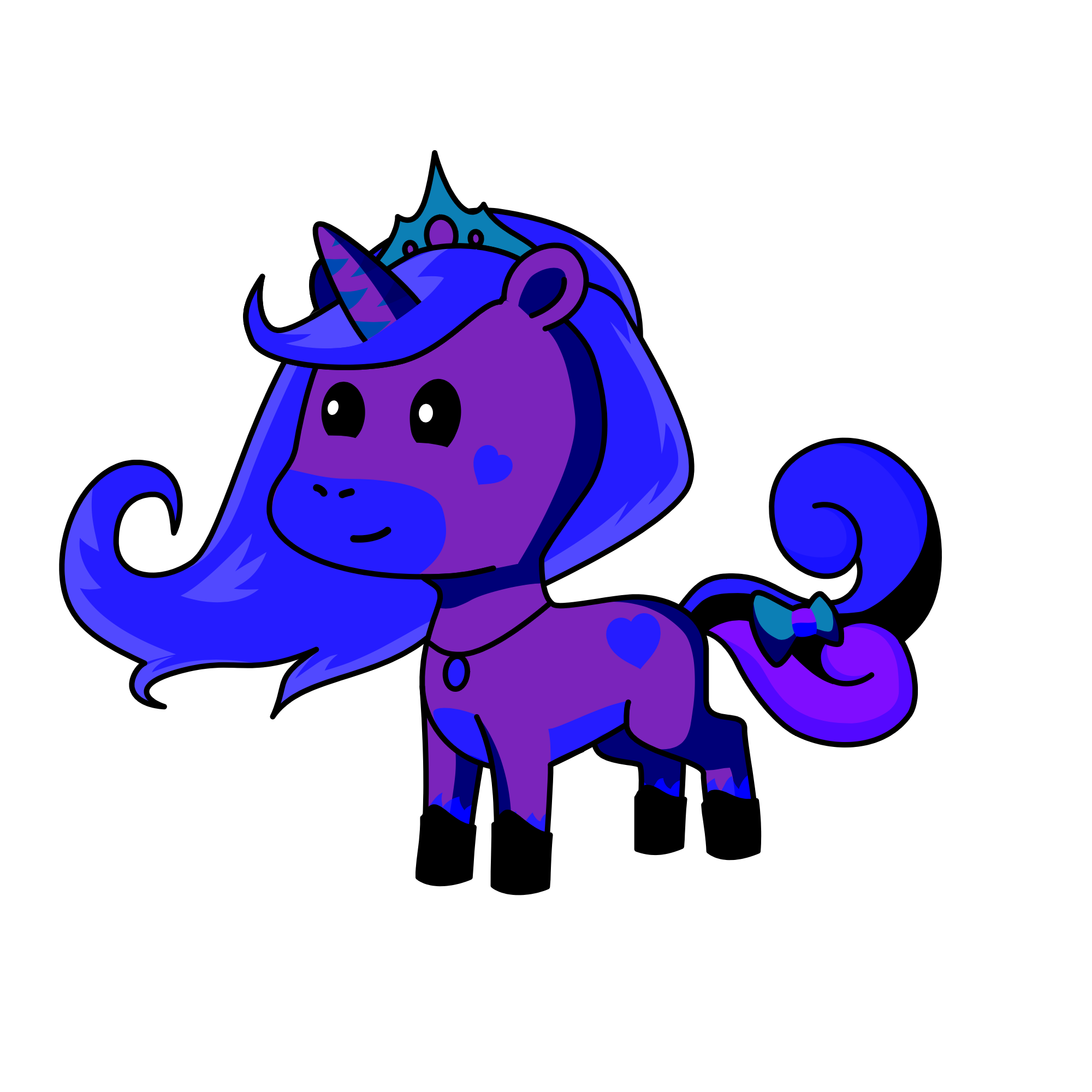 Night, the unicorn