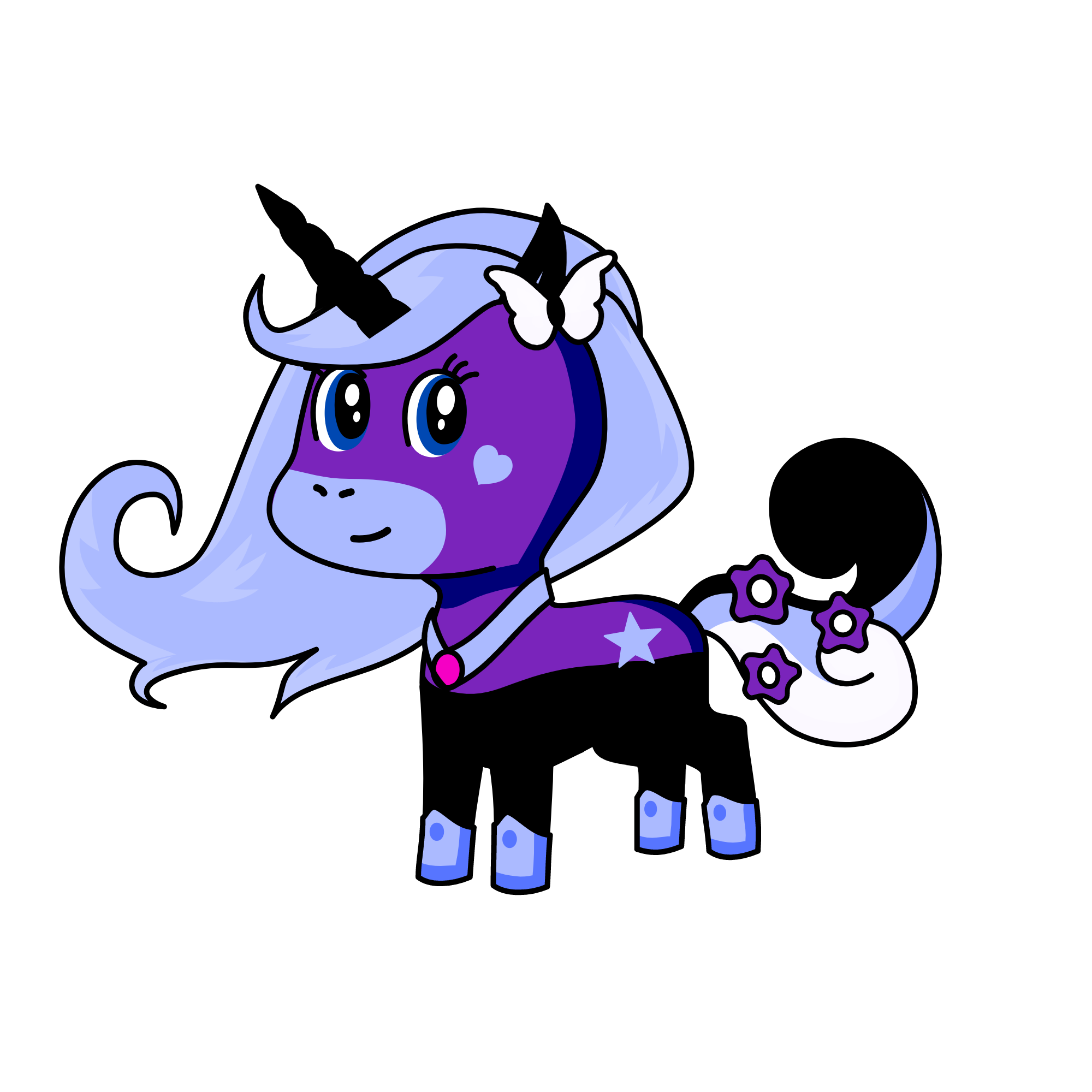night moth, the unicorn
