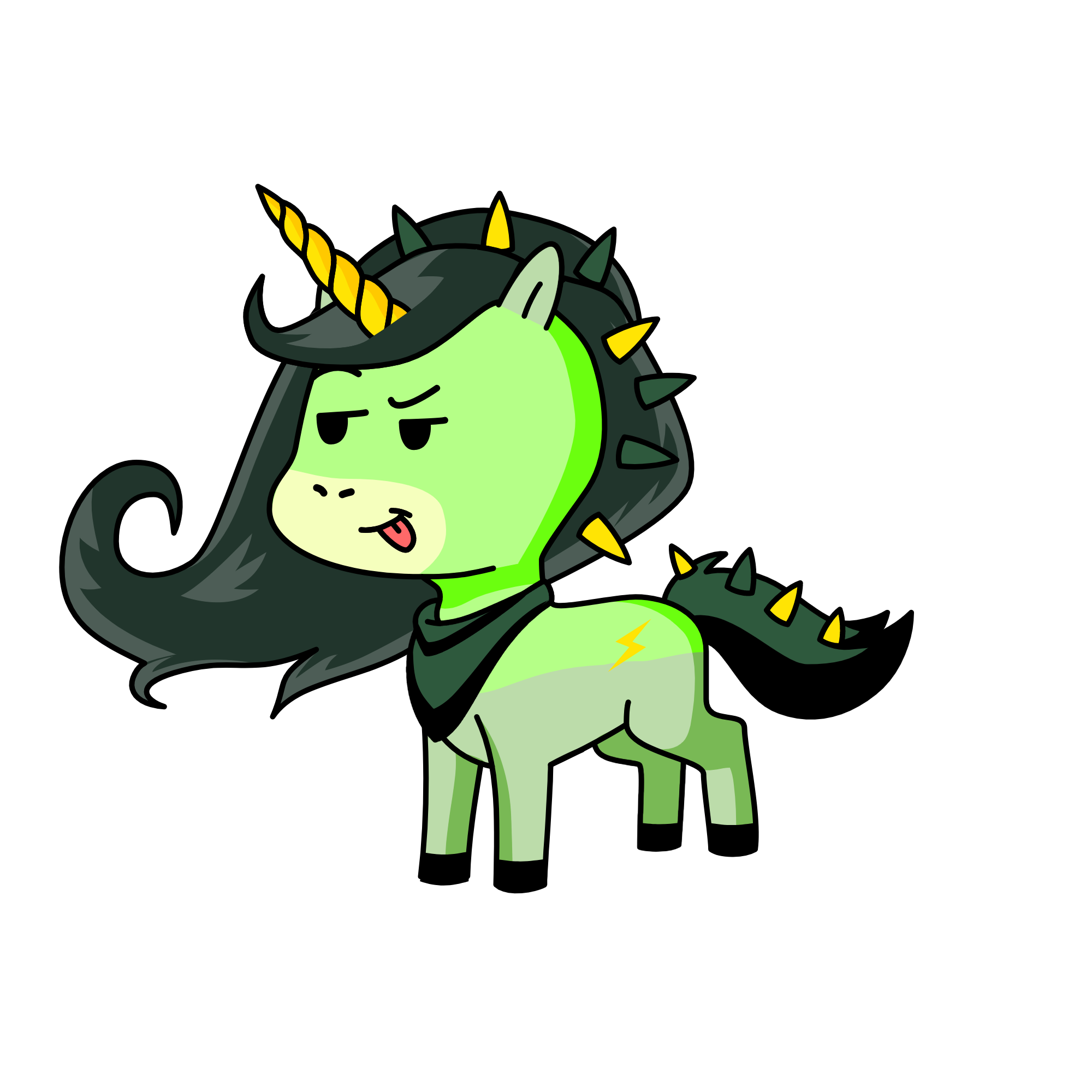 eclair, the unicorn