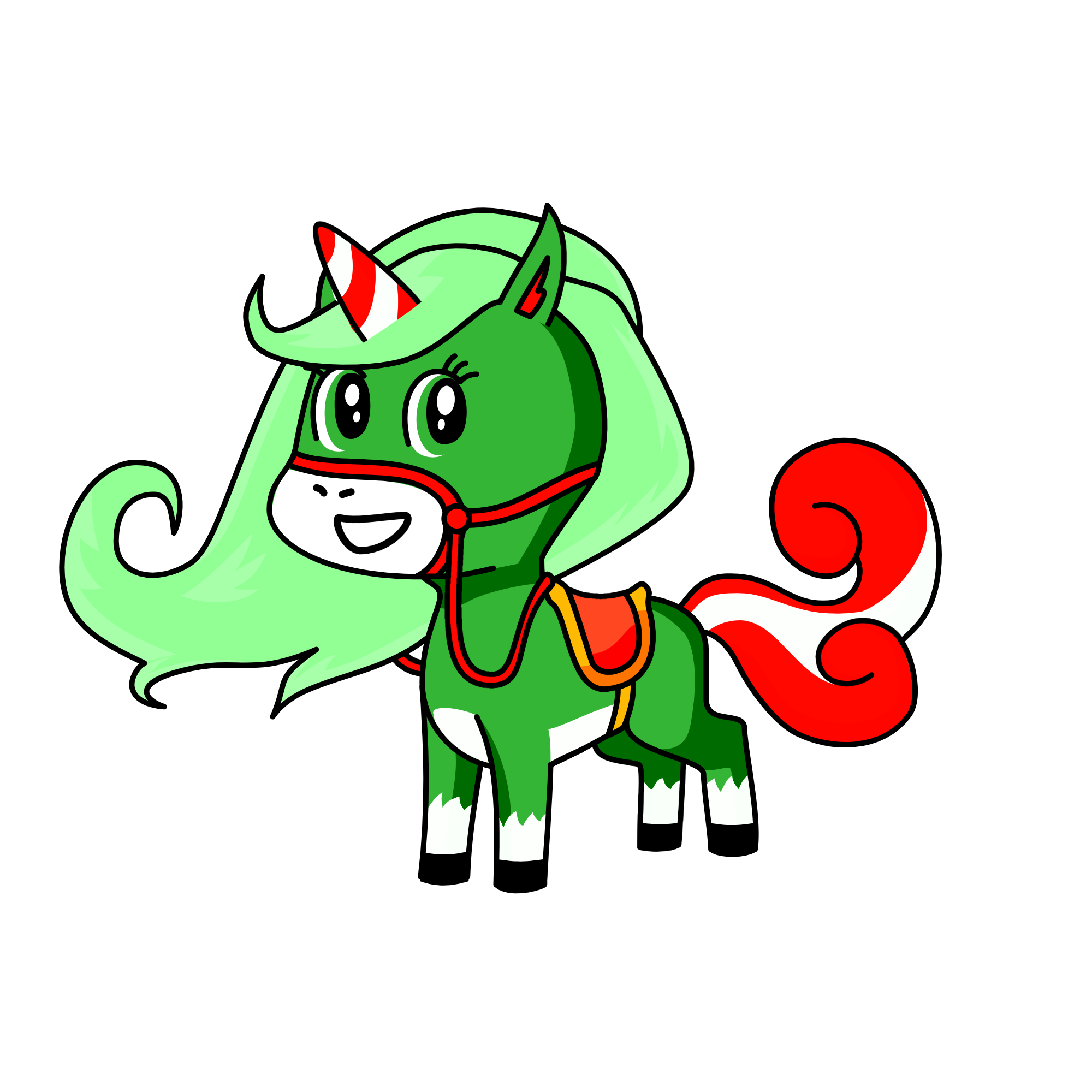 christmas, the unicorn