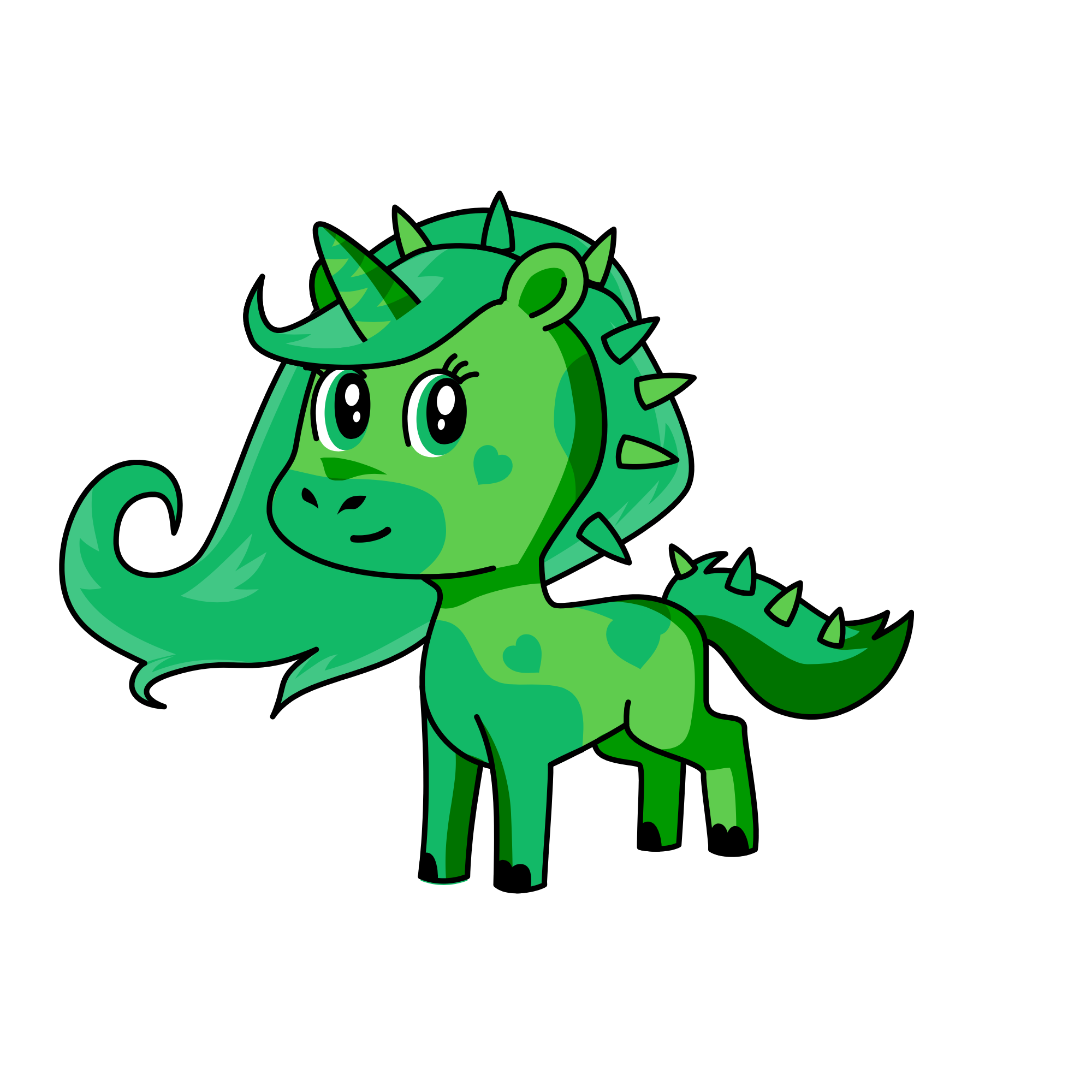 Hdhgg, the unicorn