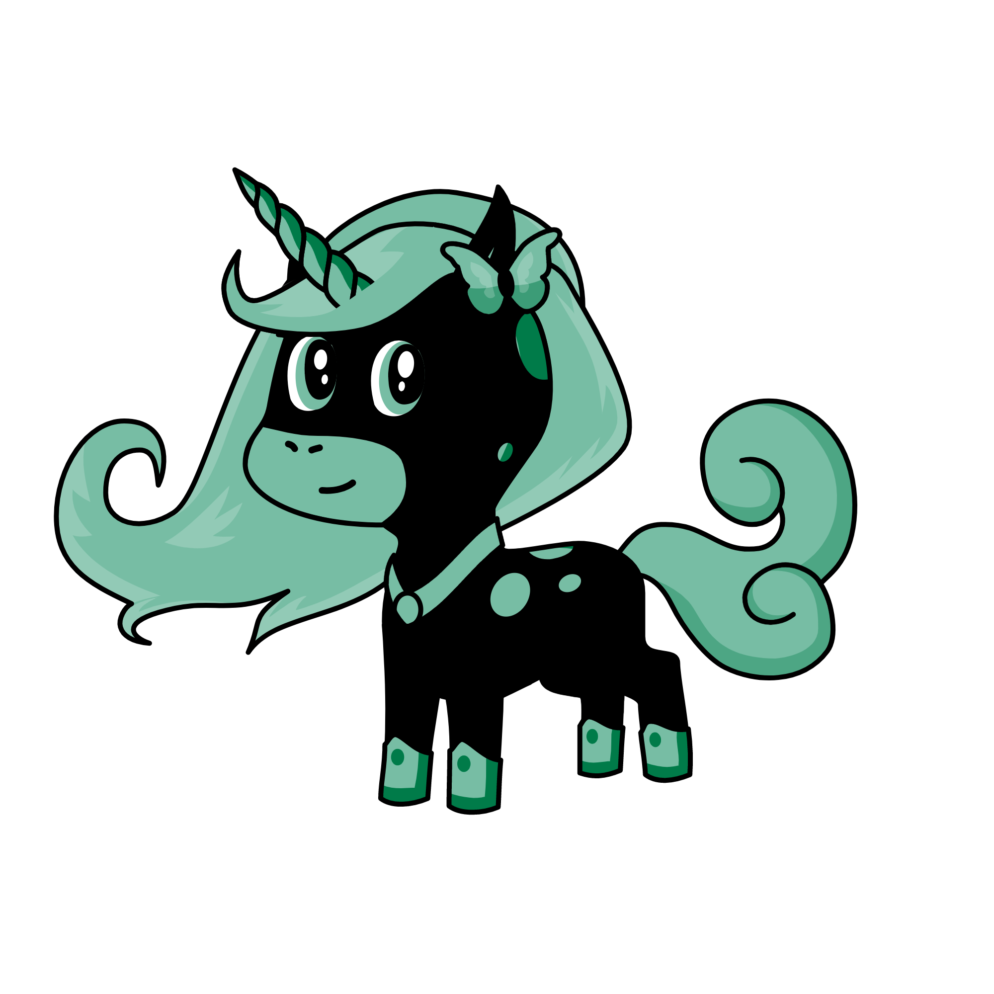 night moth, the unicorn