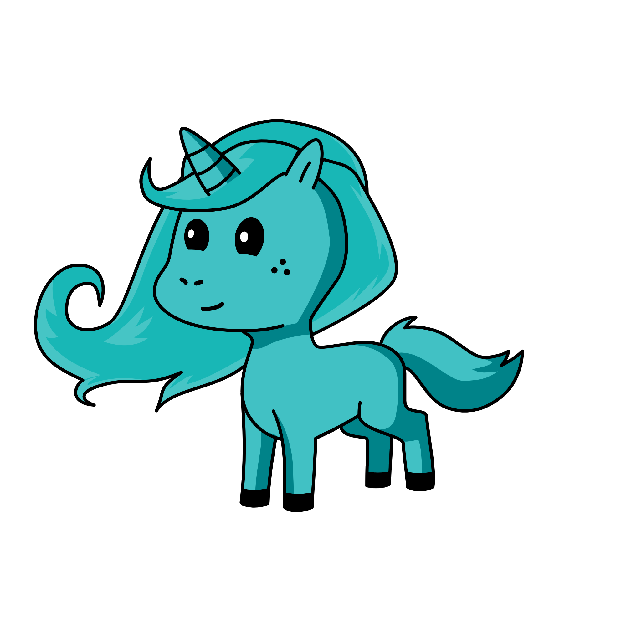 VAlentina, the unicorn