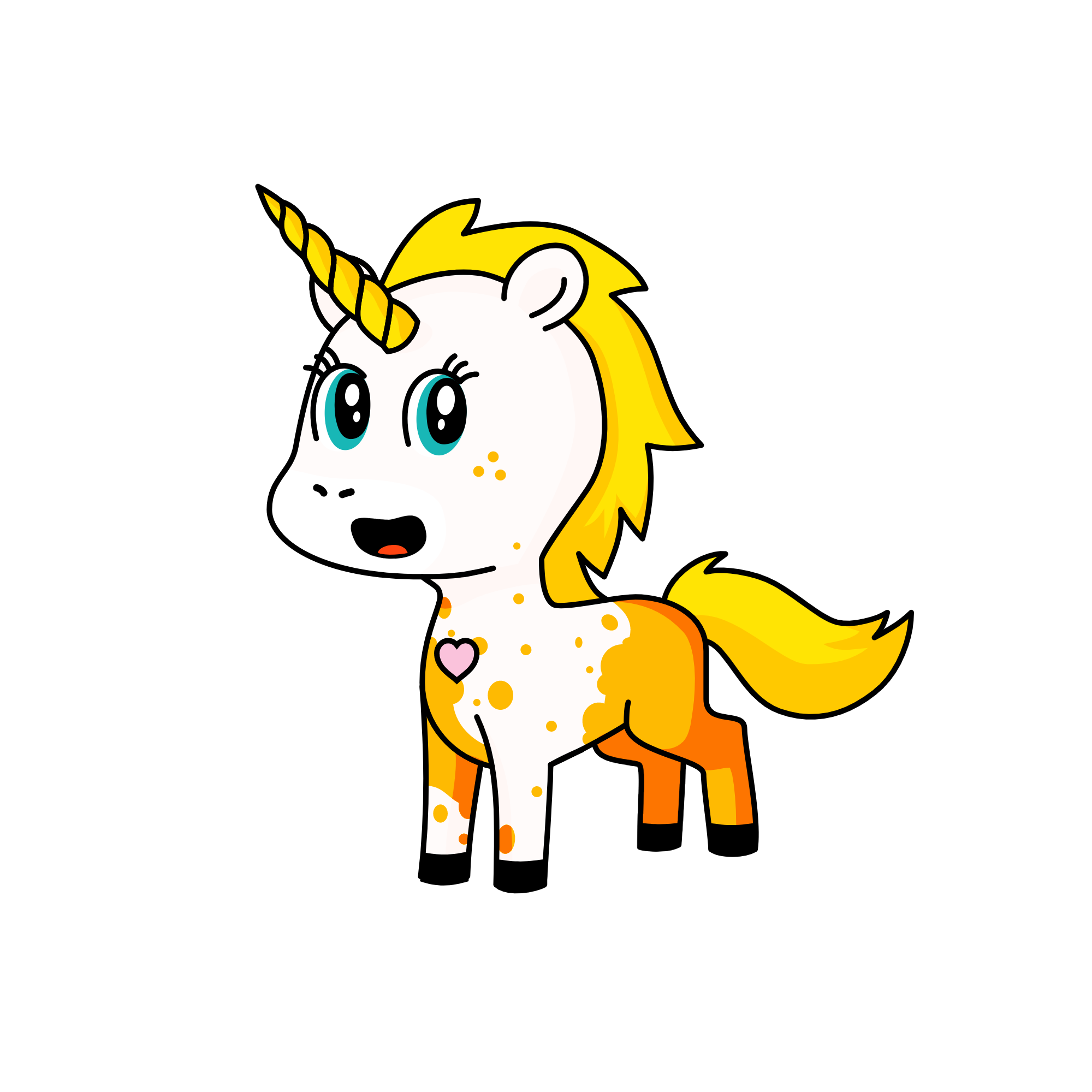 Lovely, the unicorn