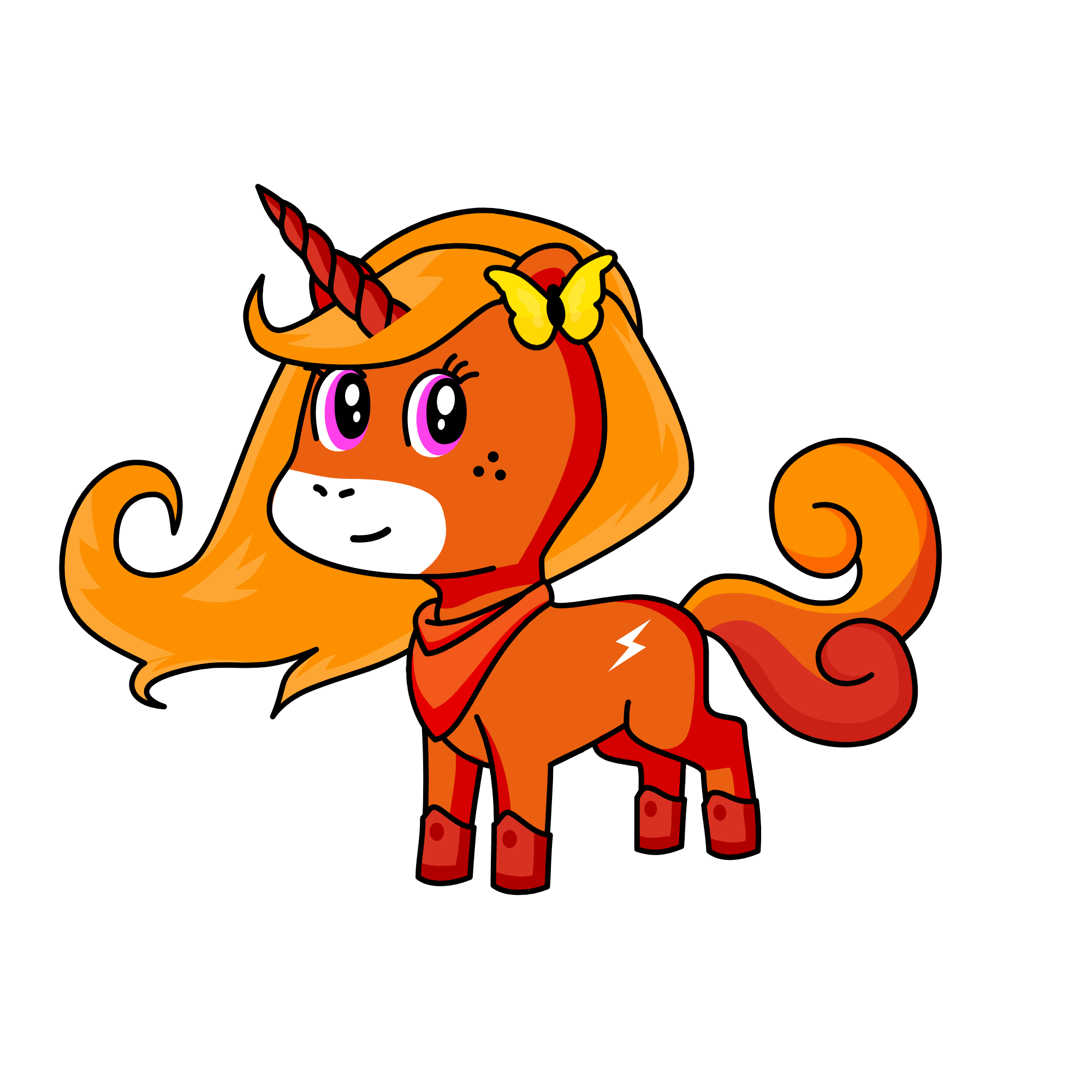 Drypple, the unicorn
