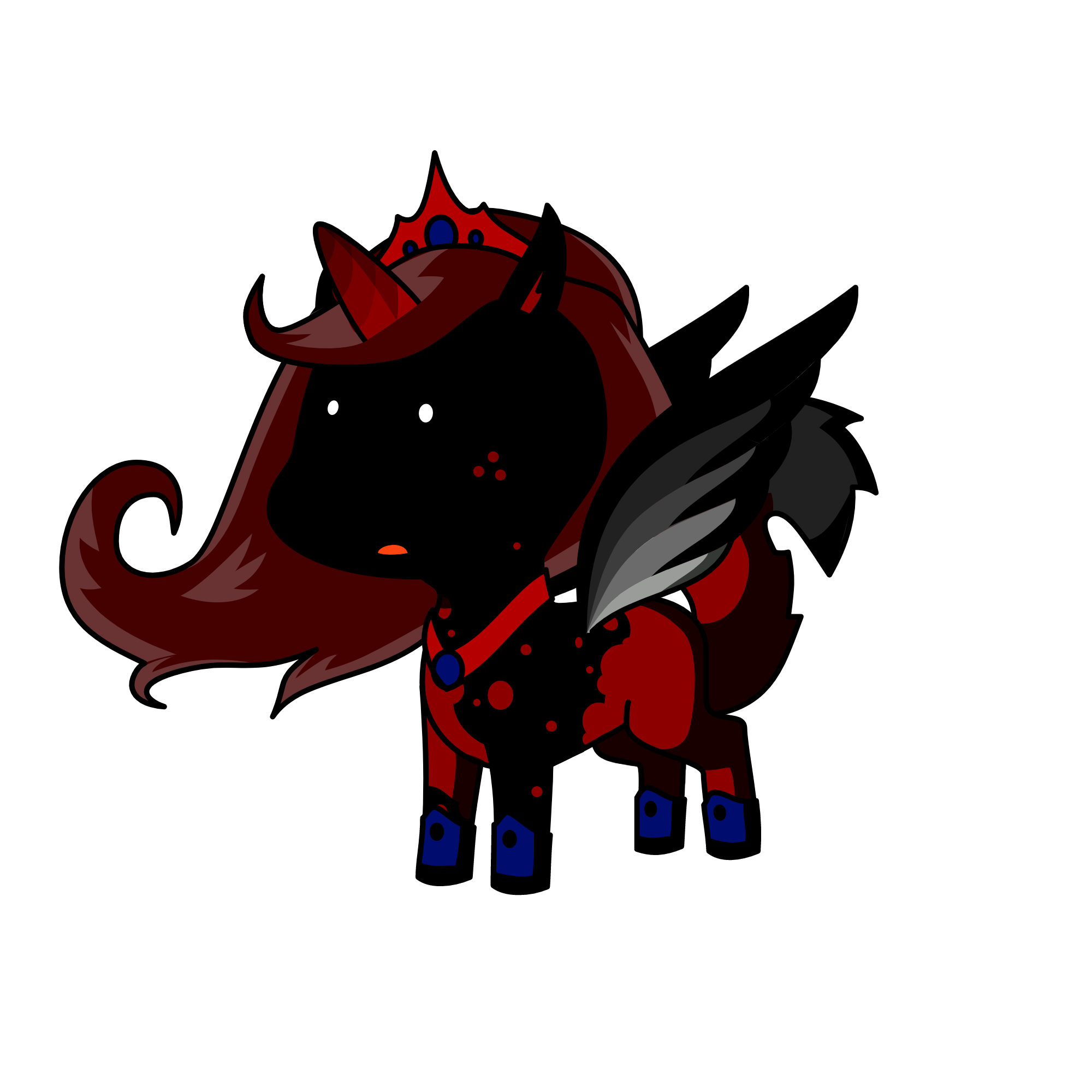 Bloodmoon, the unicorn