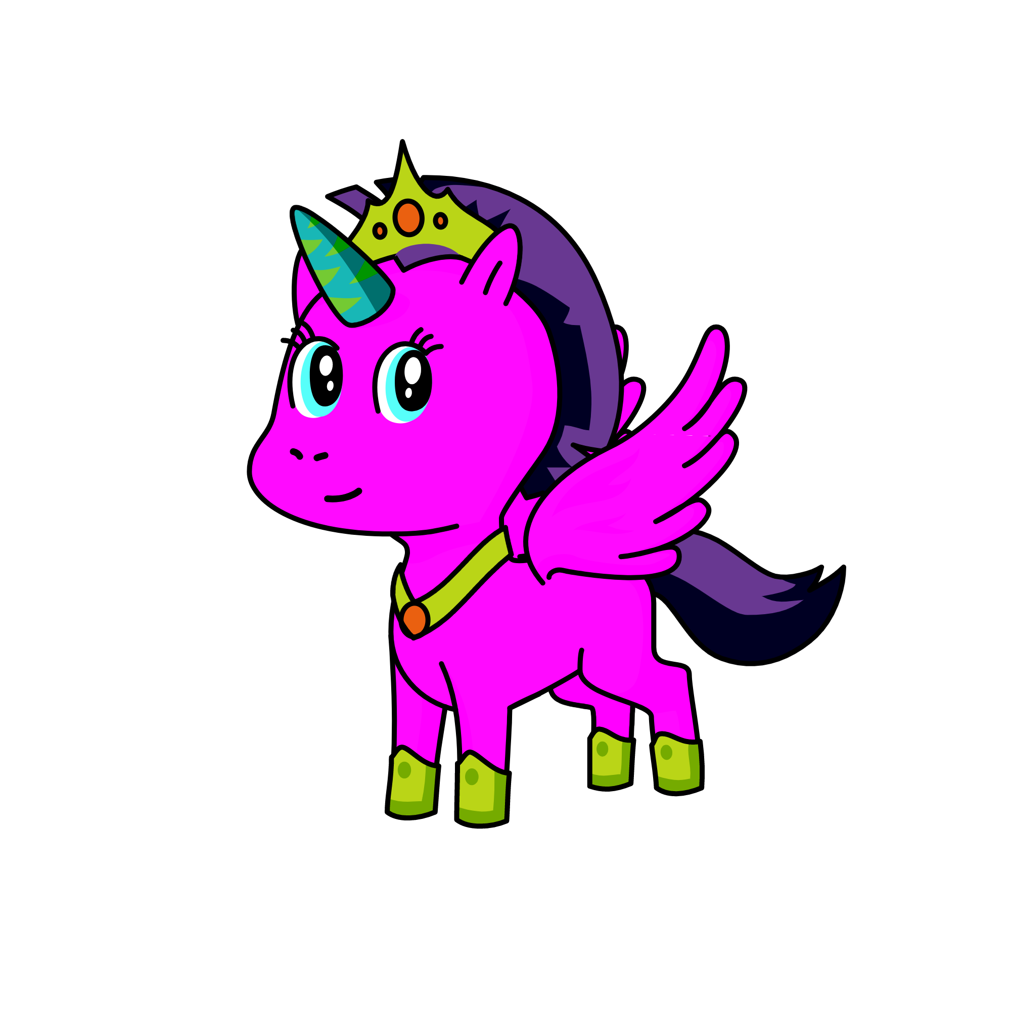 Shima Sparks, the unicorn