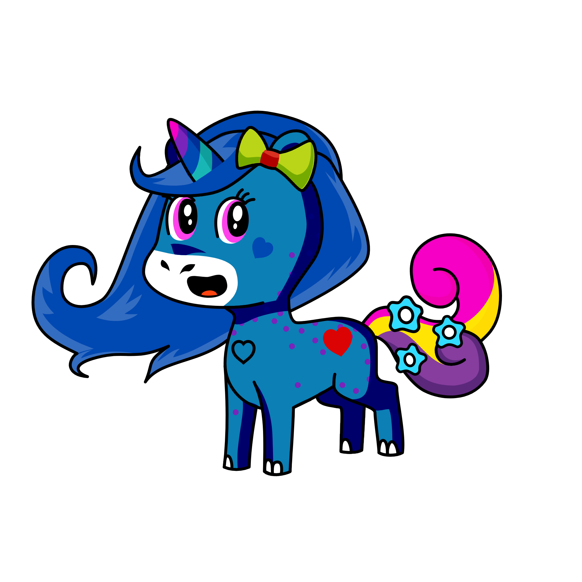 halima, the unicorn