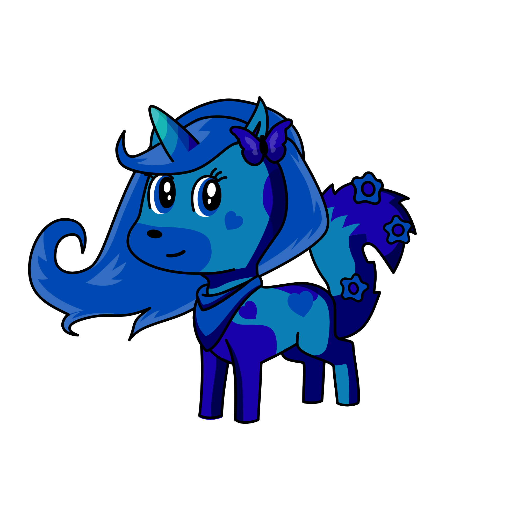 Midnight, the unicorn