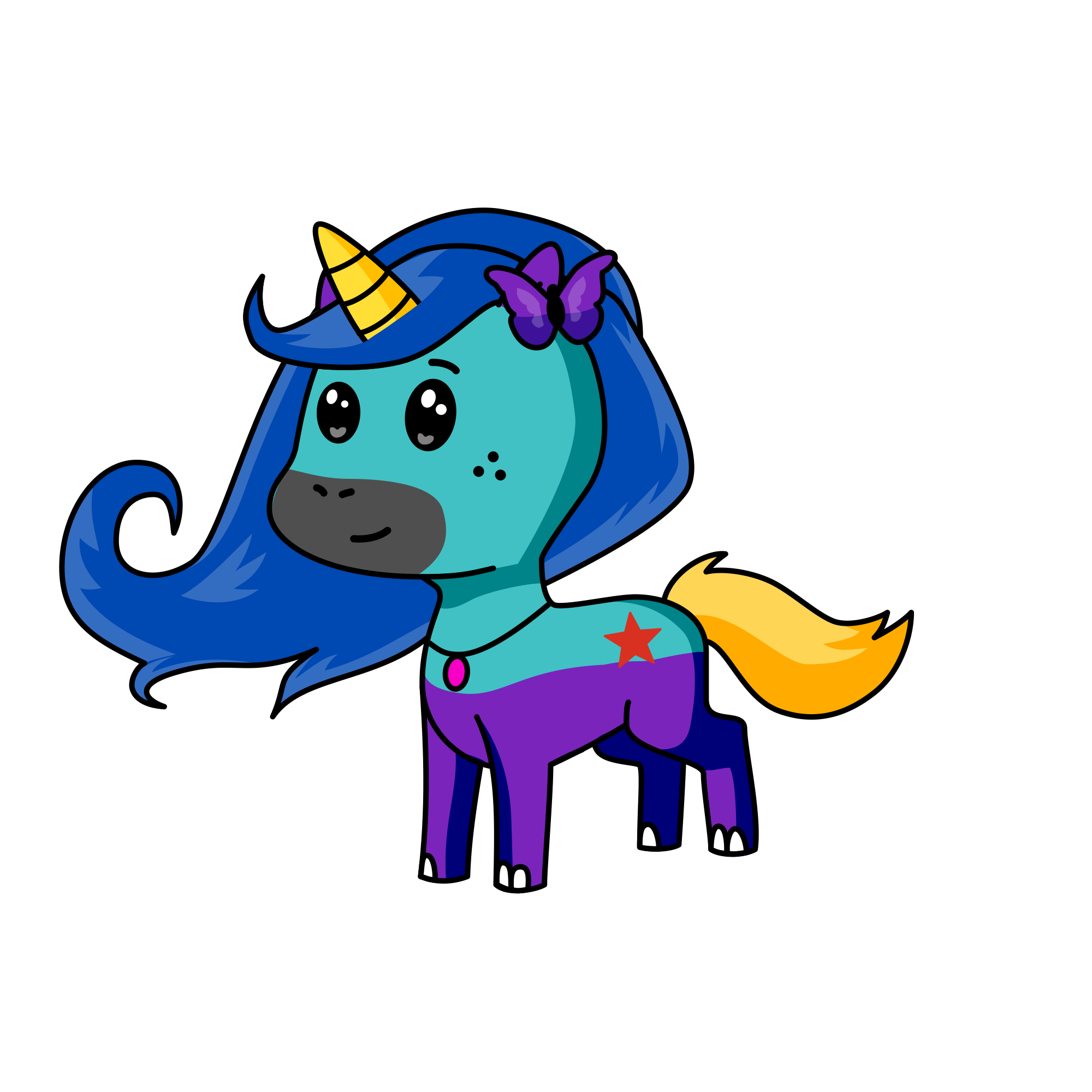 Sparkle Dust, the unicorn