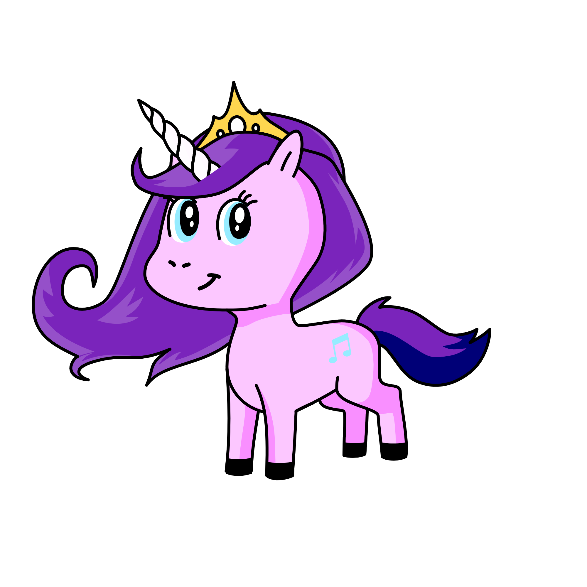 Princess Pipp, the unicorn