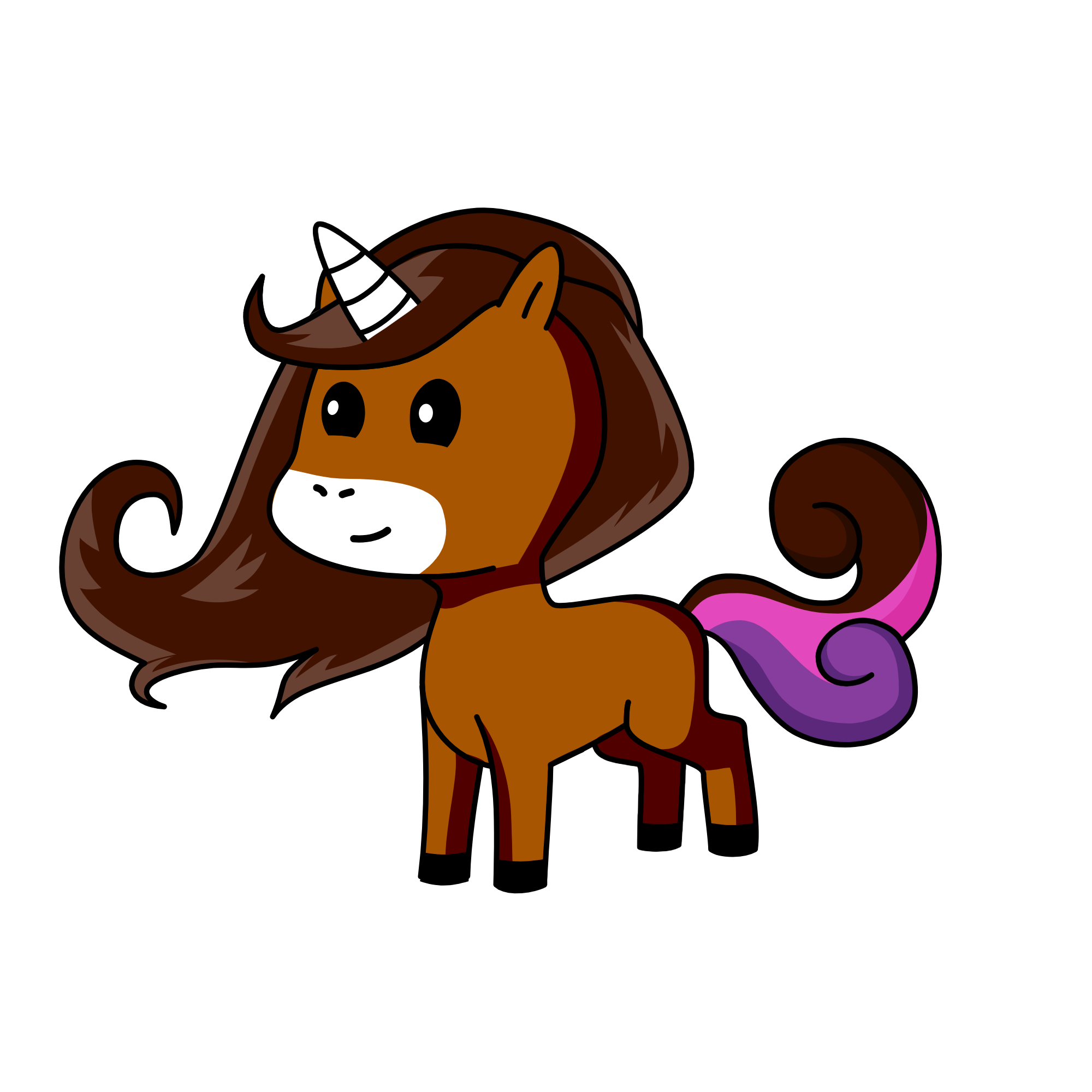 e, the unicorn