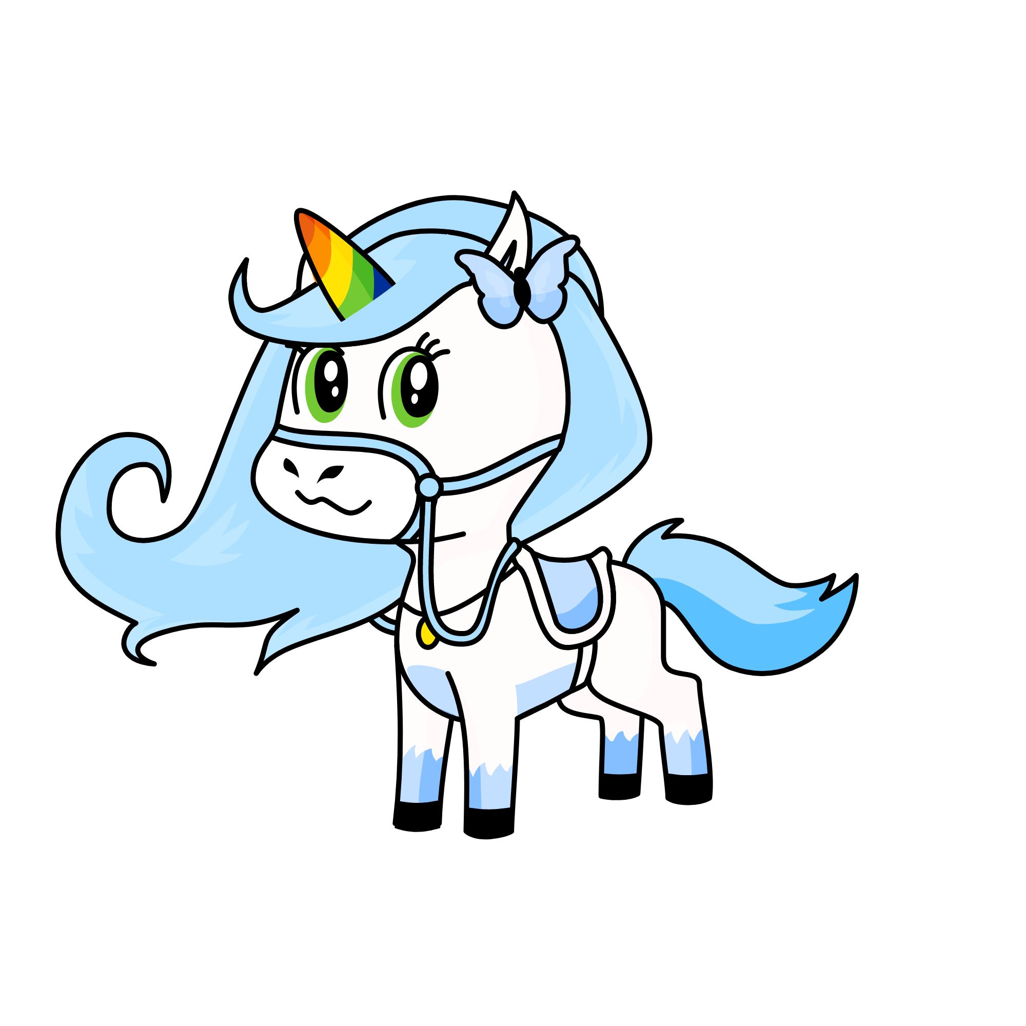 Bee, the unicorn