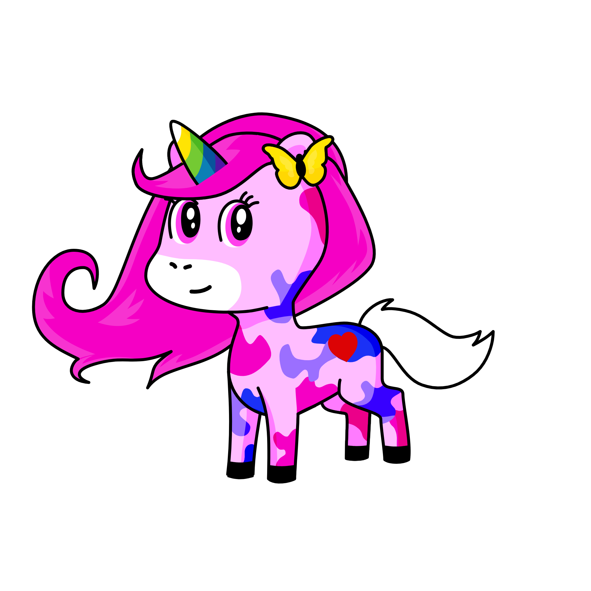 Hello, the unicorn