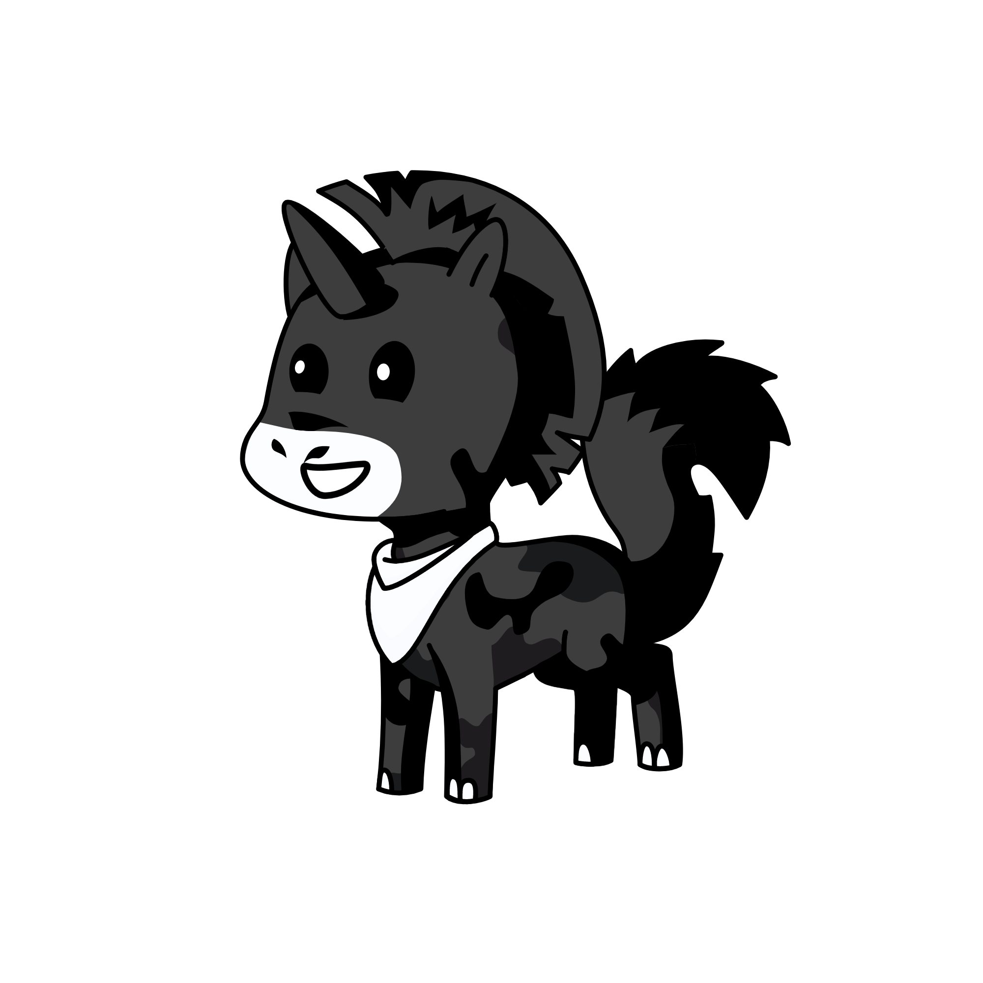 Bendy |from bendy and the ink machine|, the unicorn