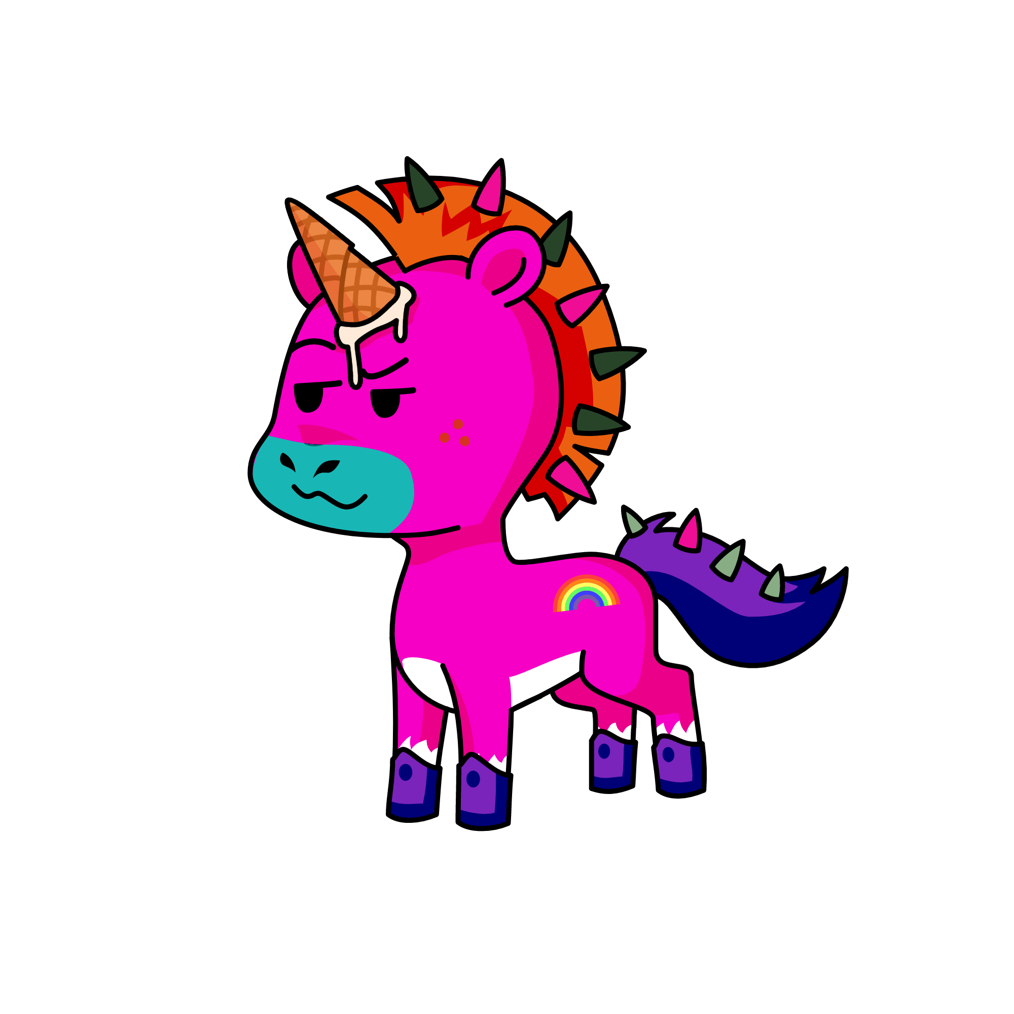 radical bad boi , the unicorn