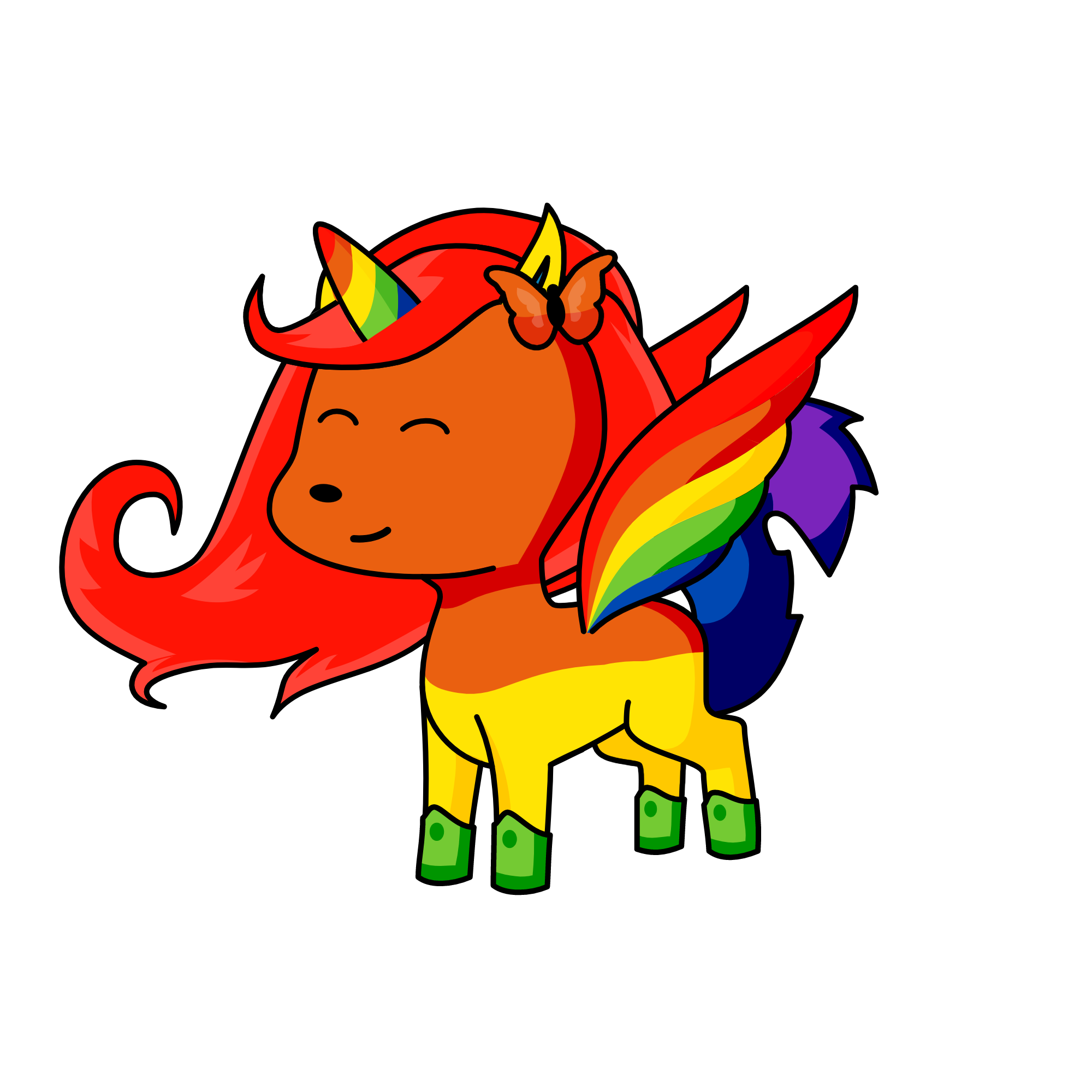 Iris, the unicorn