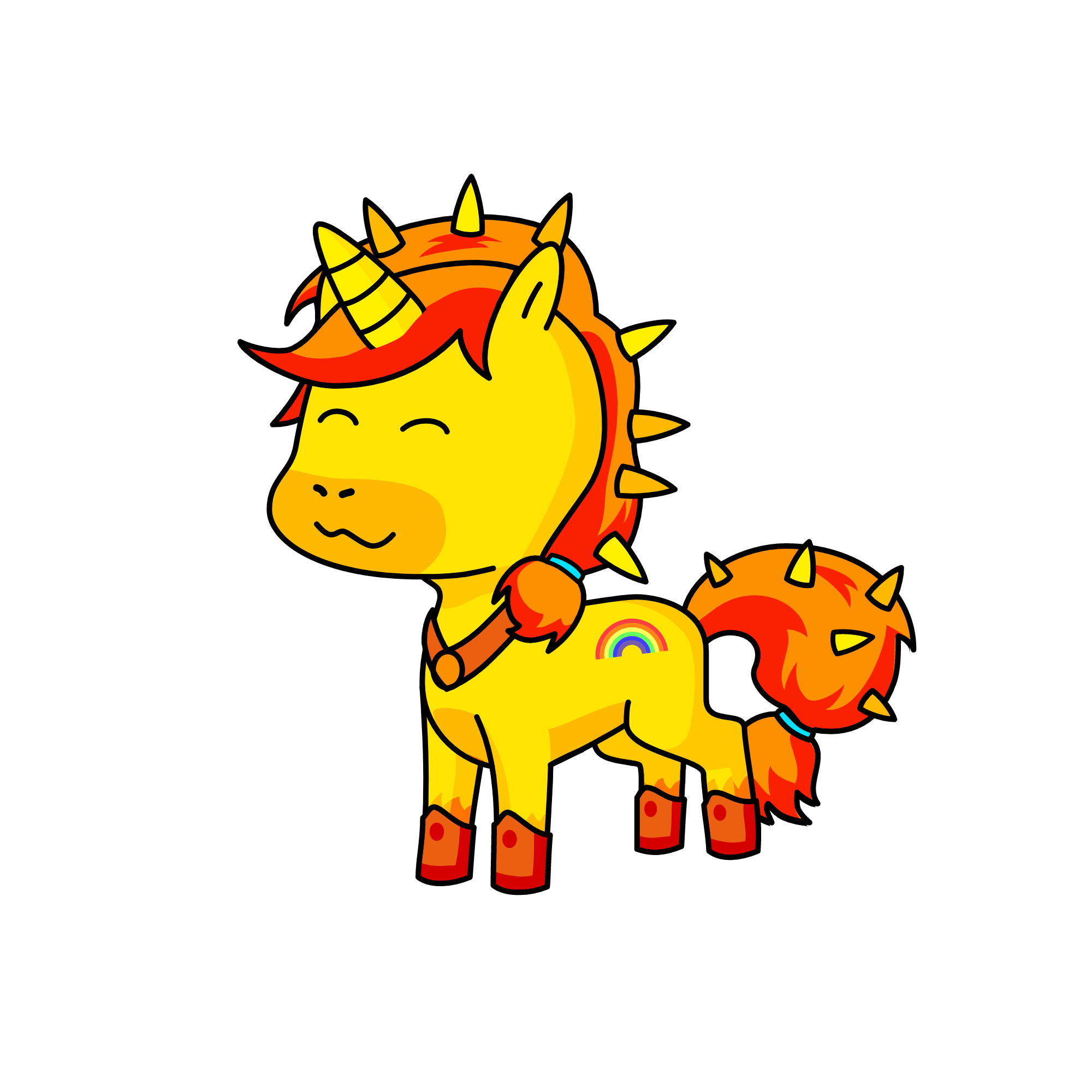 Sundrop, the unicorn