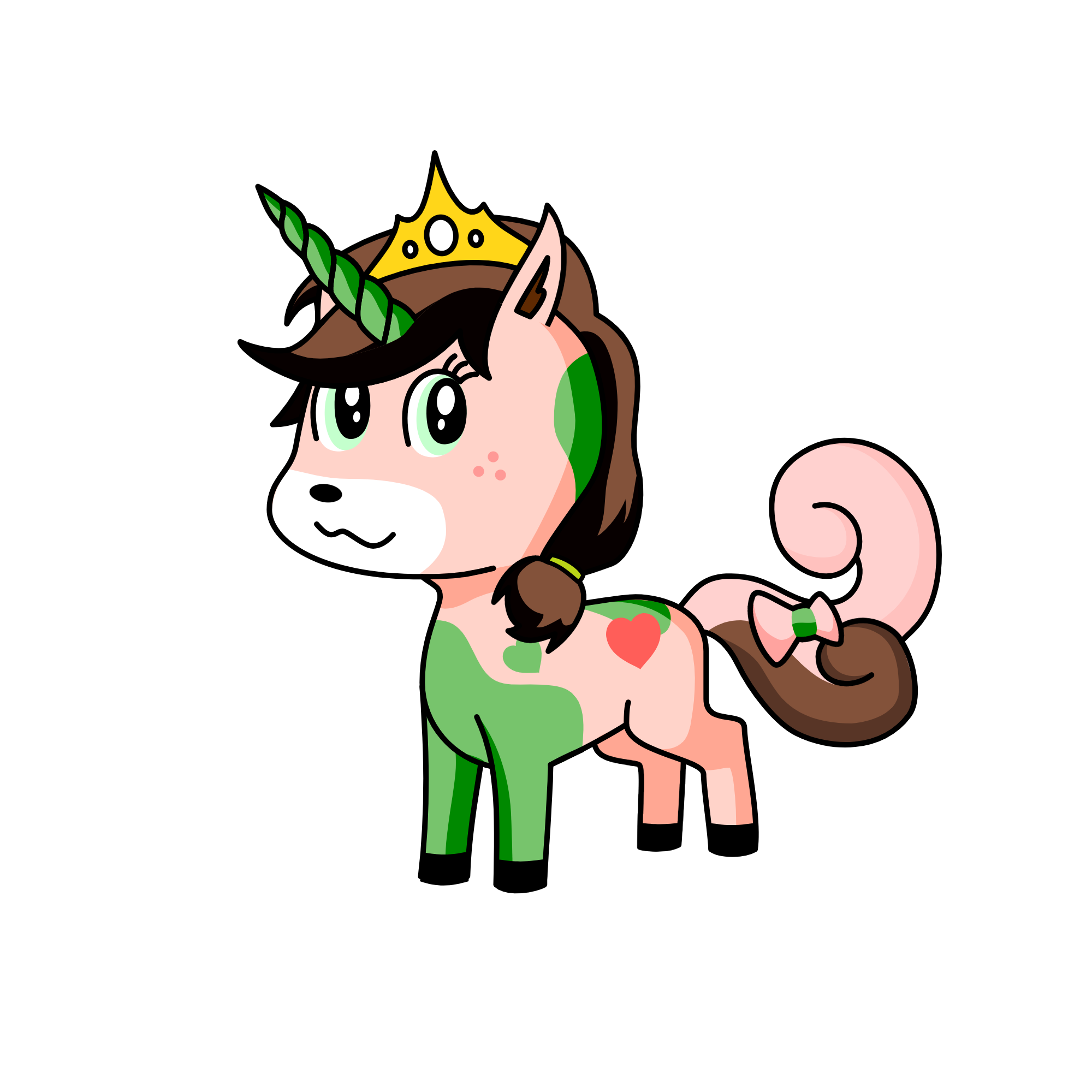 Misty, the unicorn