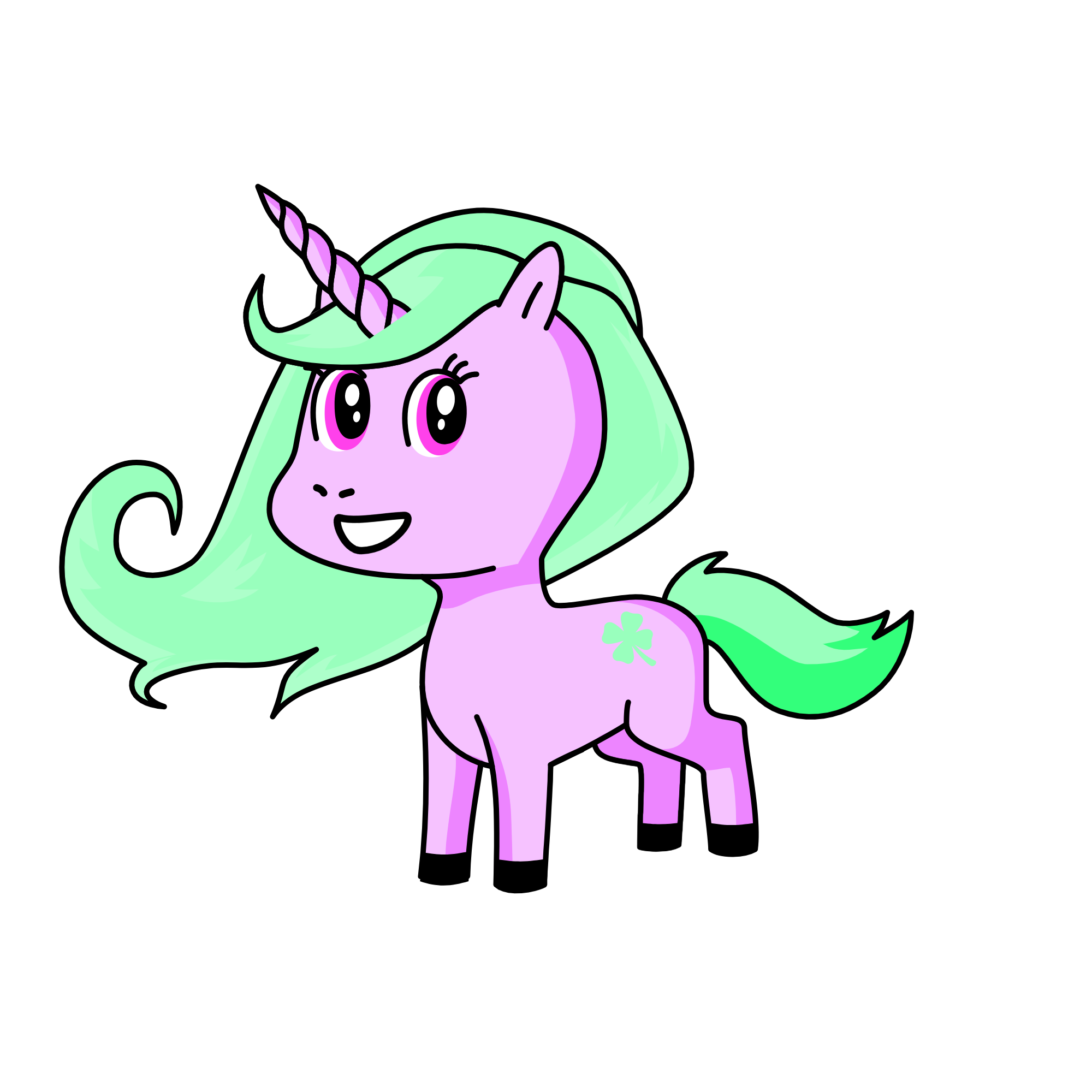 minty, the unicorn