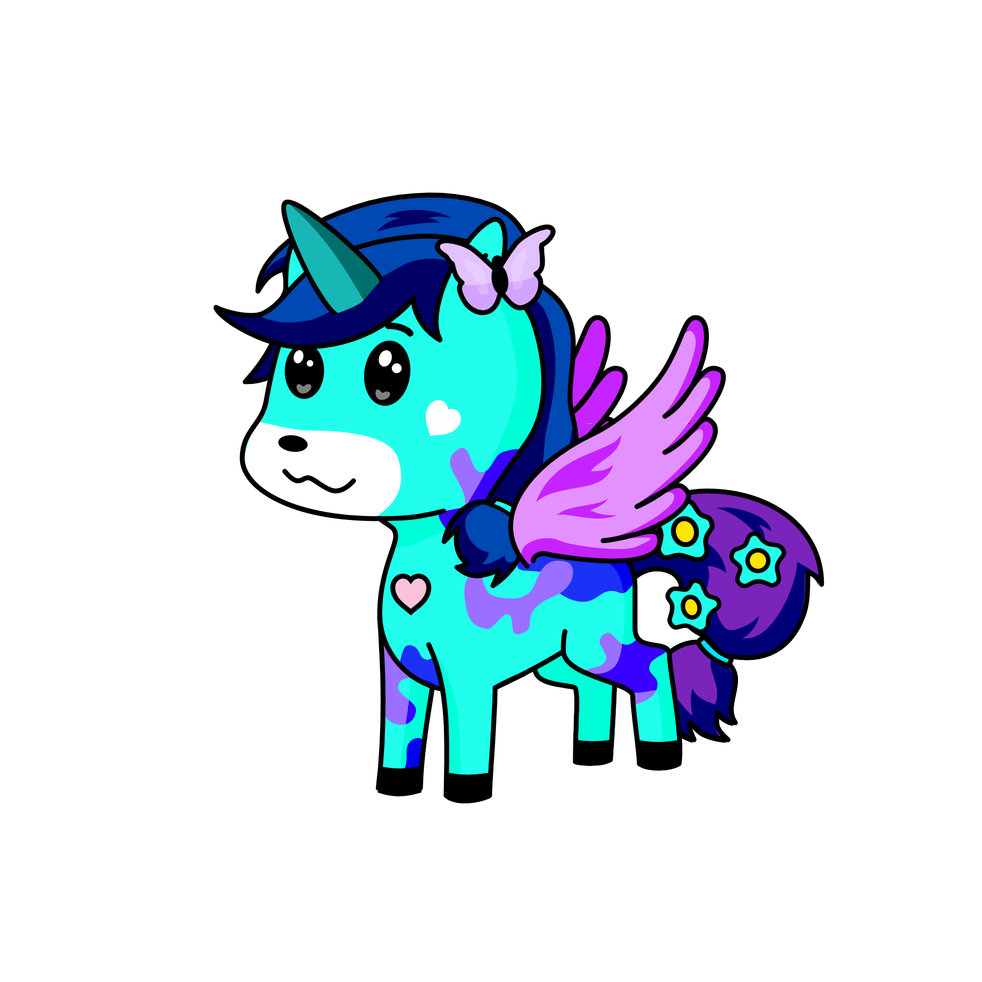 Snowy, the unicorn