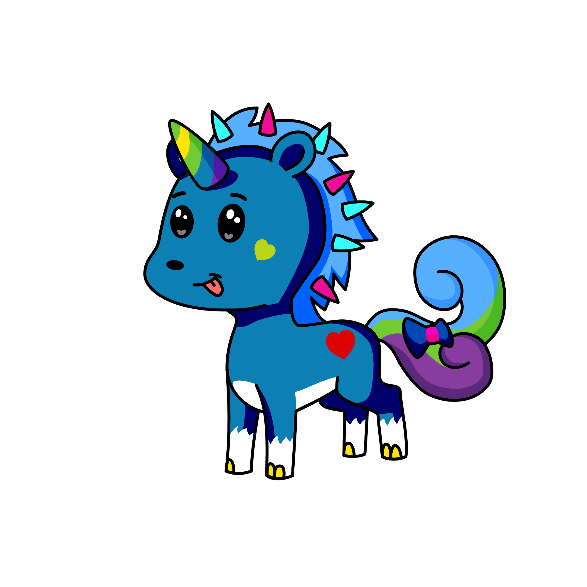 Hi, the unicorn